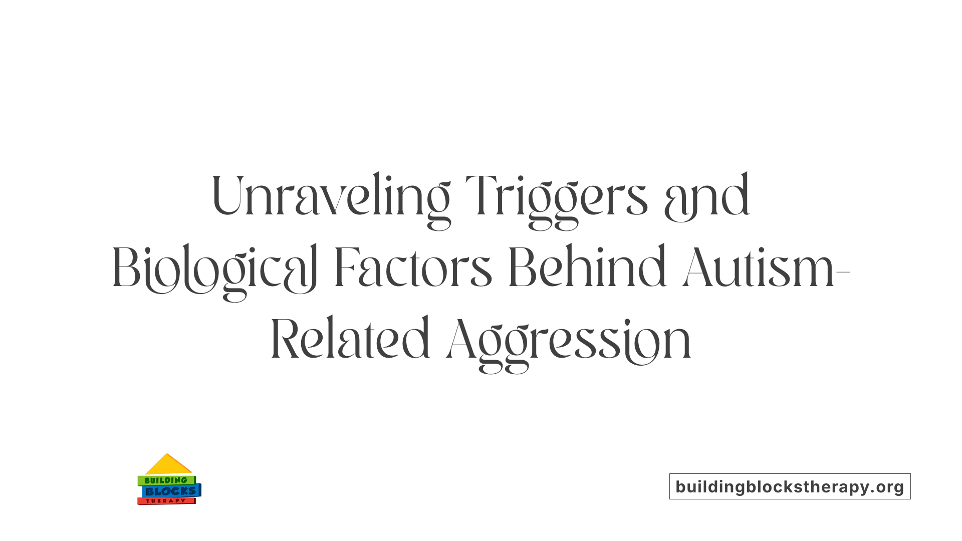 Unraveling Triggers and Biological Factors Behind Autism-Related Aggression