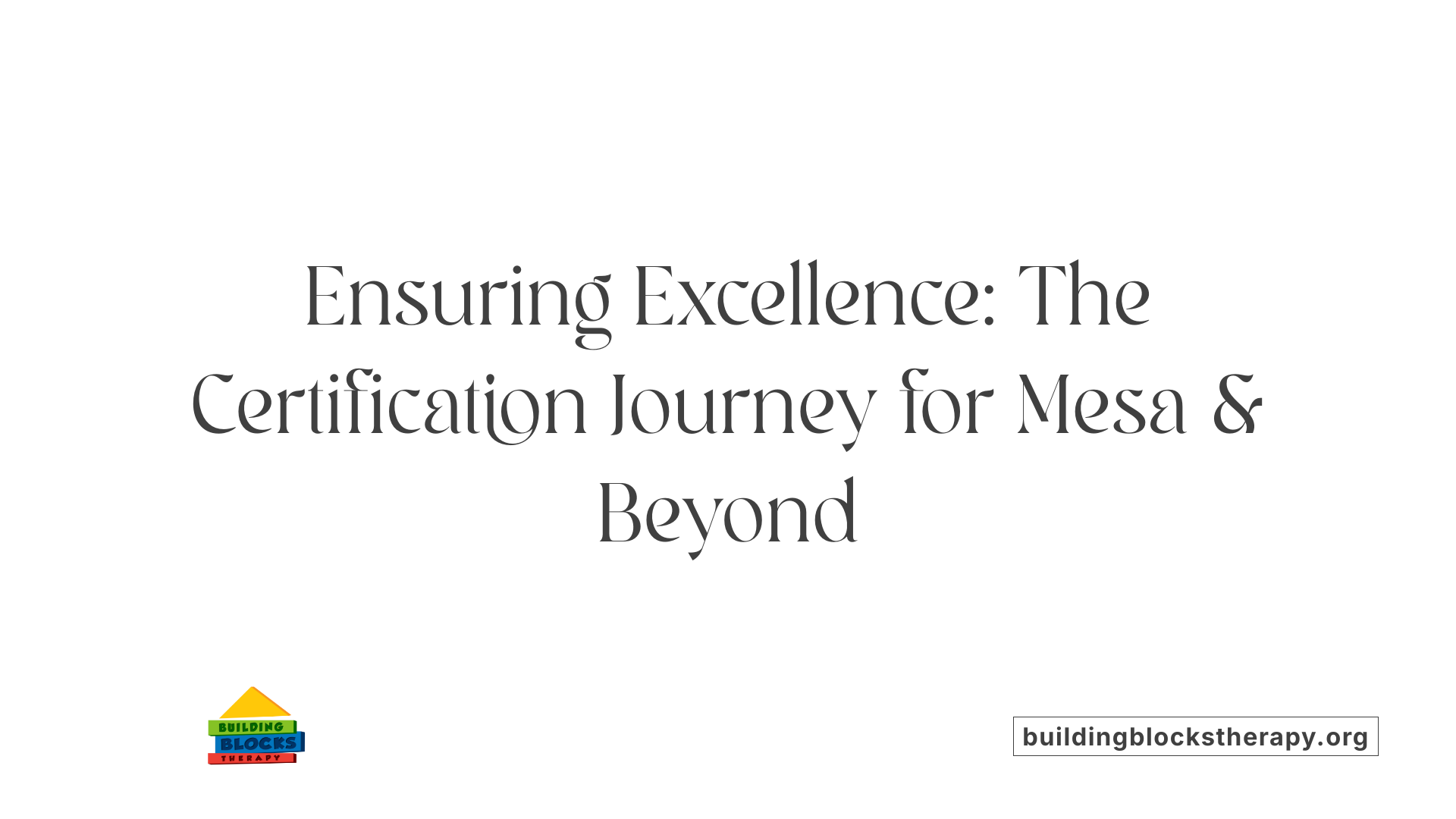 Ensuring Excellence: The Certification Journey for Mesa &amp; Beyond