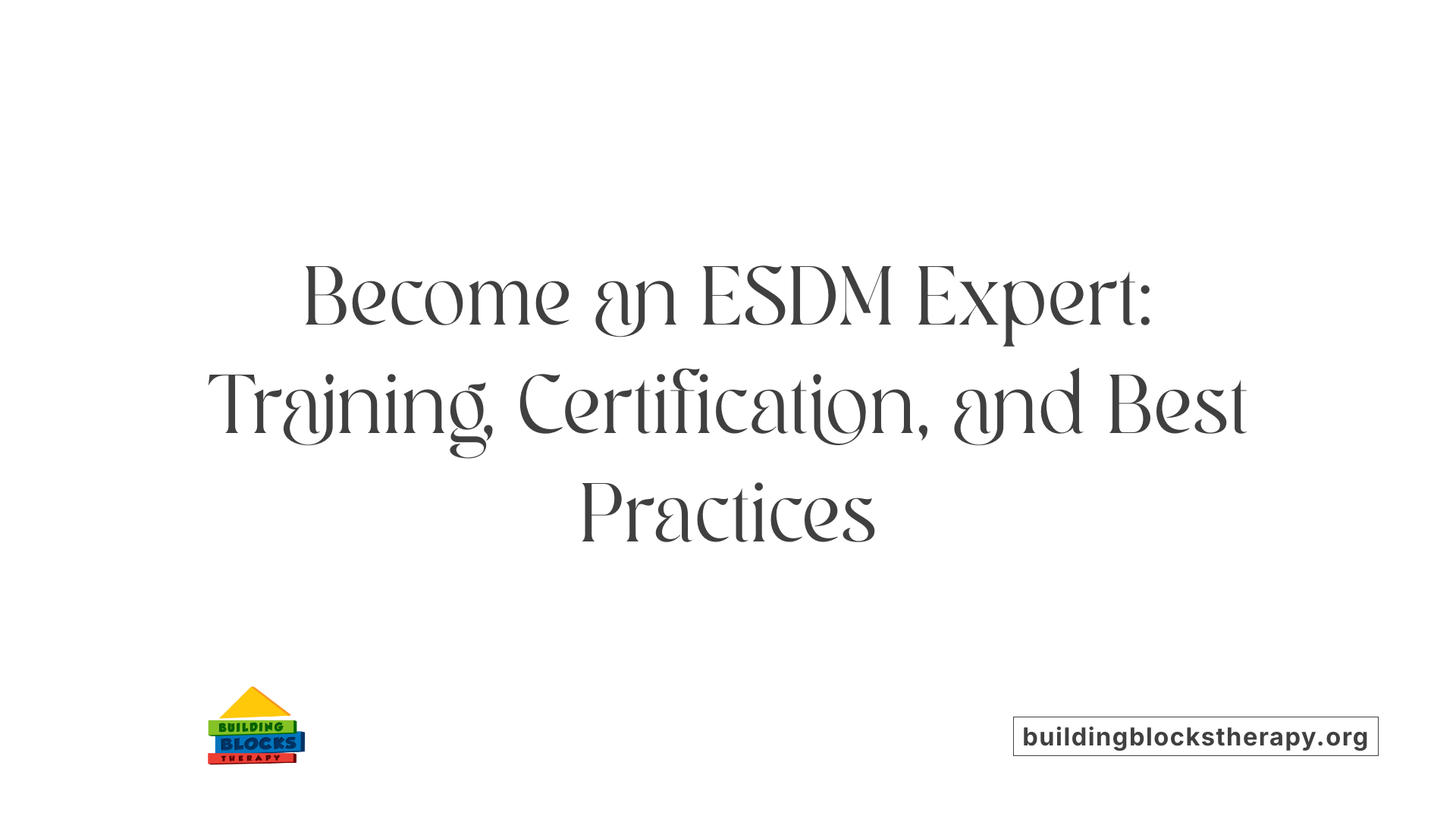 Become an ESDM Expert: Training, Certification, and Best Practices