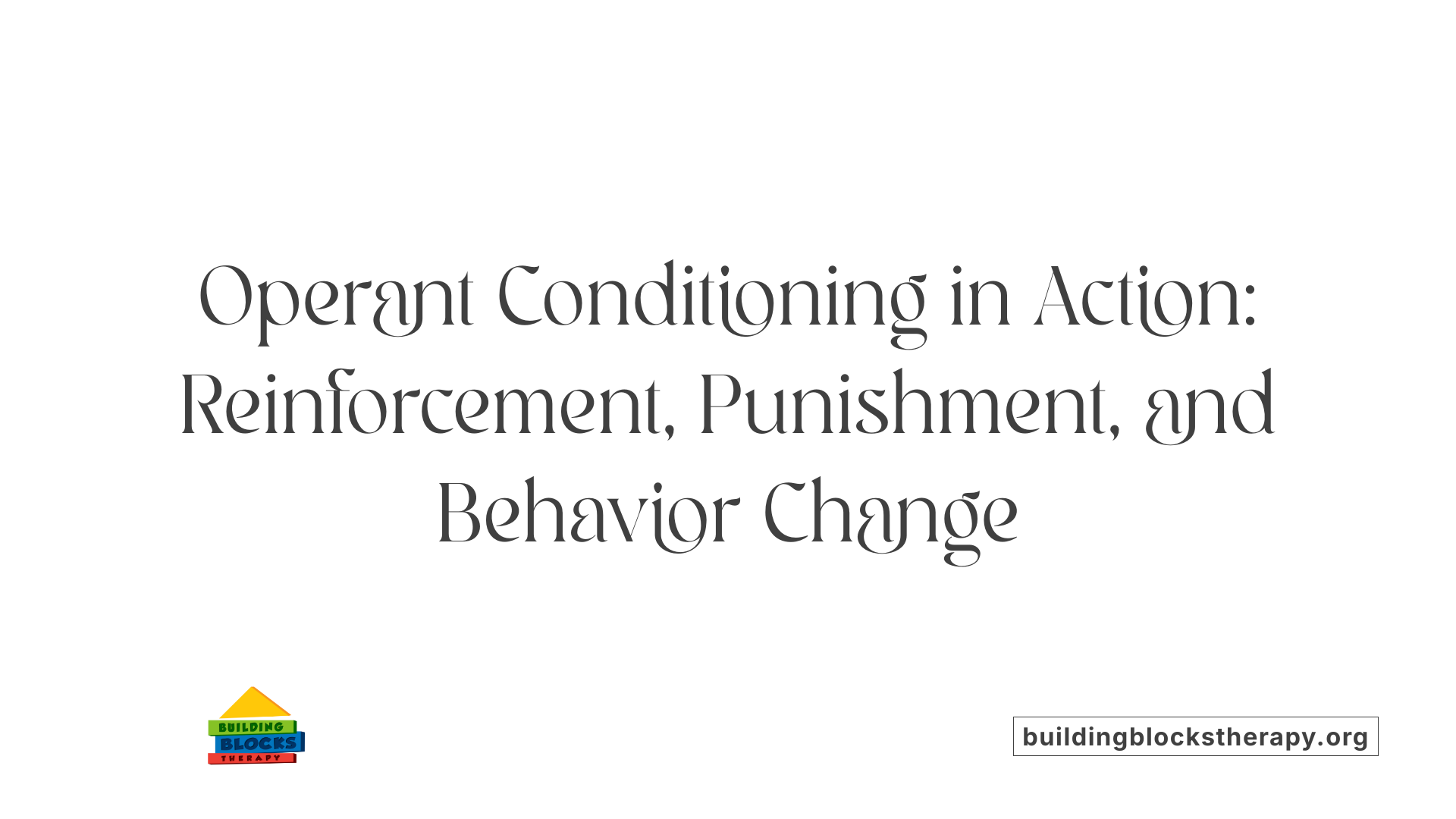 Operant Conditioning in Action: Reinforcement, Punishment, and Behavior Change