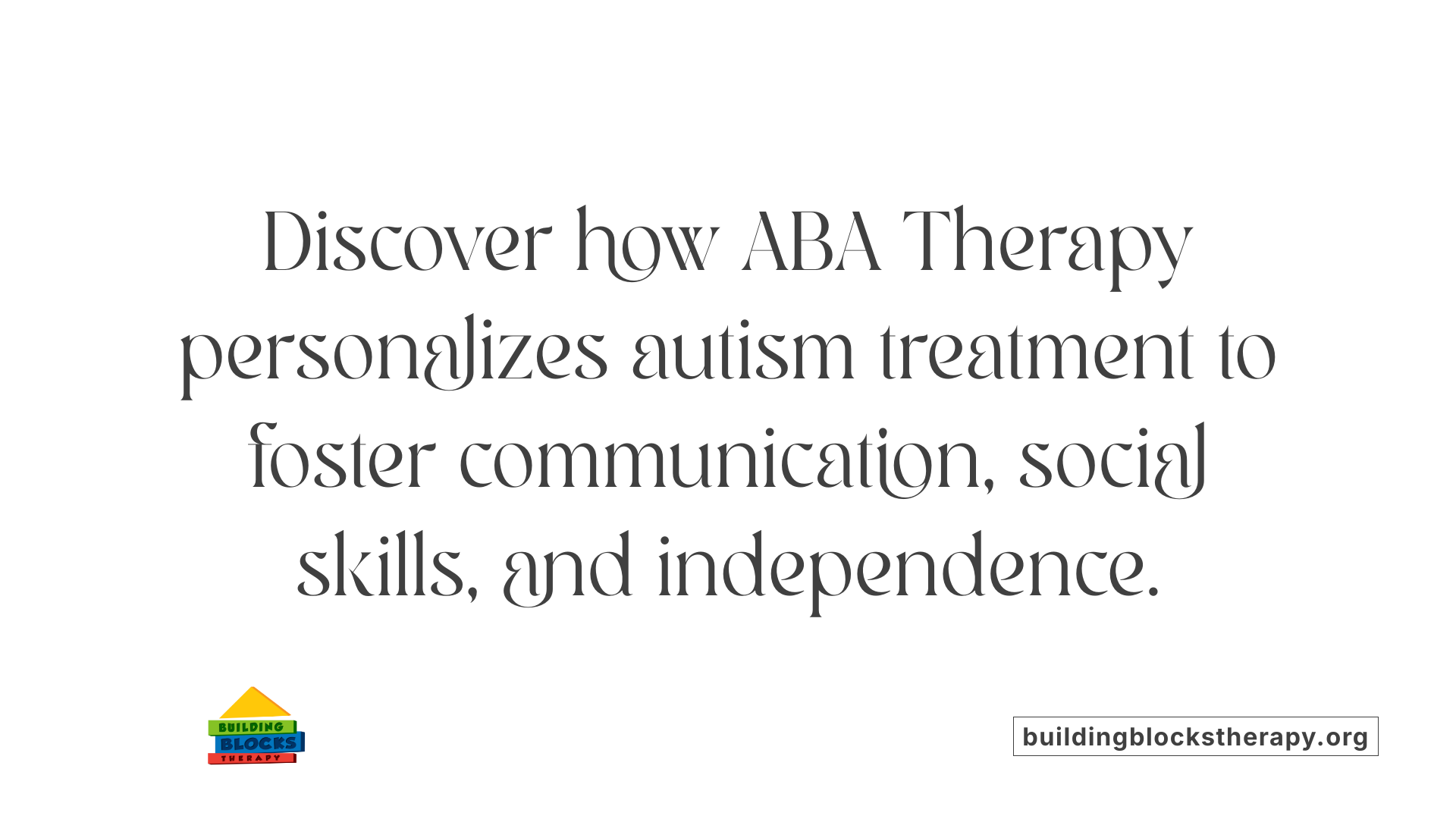 Discover how ABA Therapy personalizes autism treatment to foster communication, social skills, and independence.