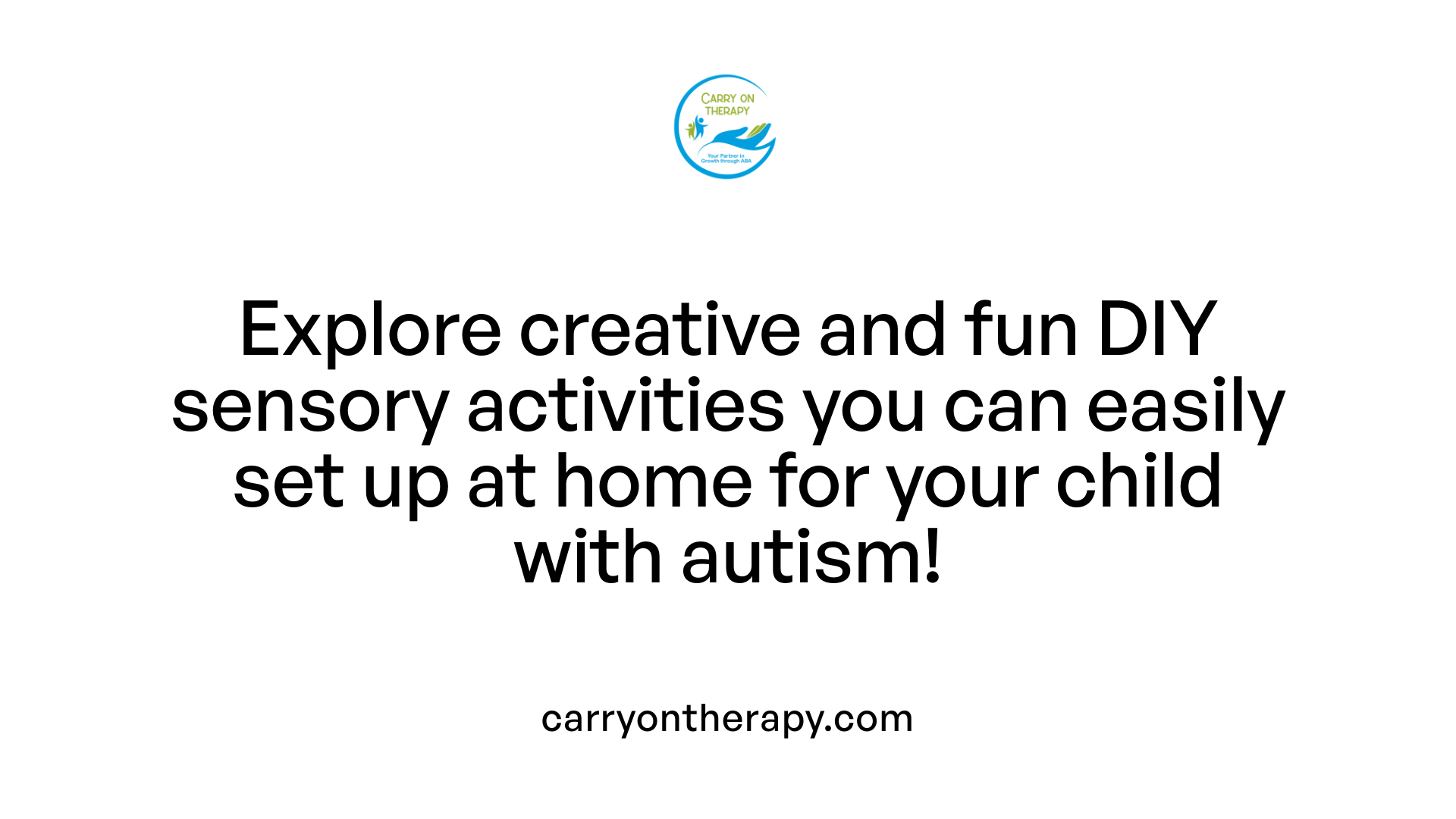 Explore creative and fun DIY sensory activities you can easily set up at home for your child with autism!