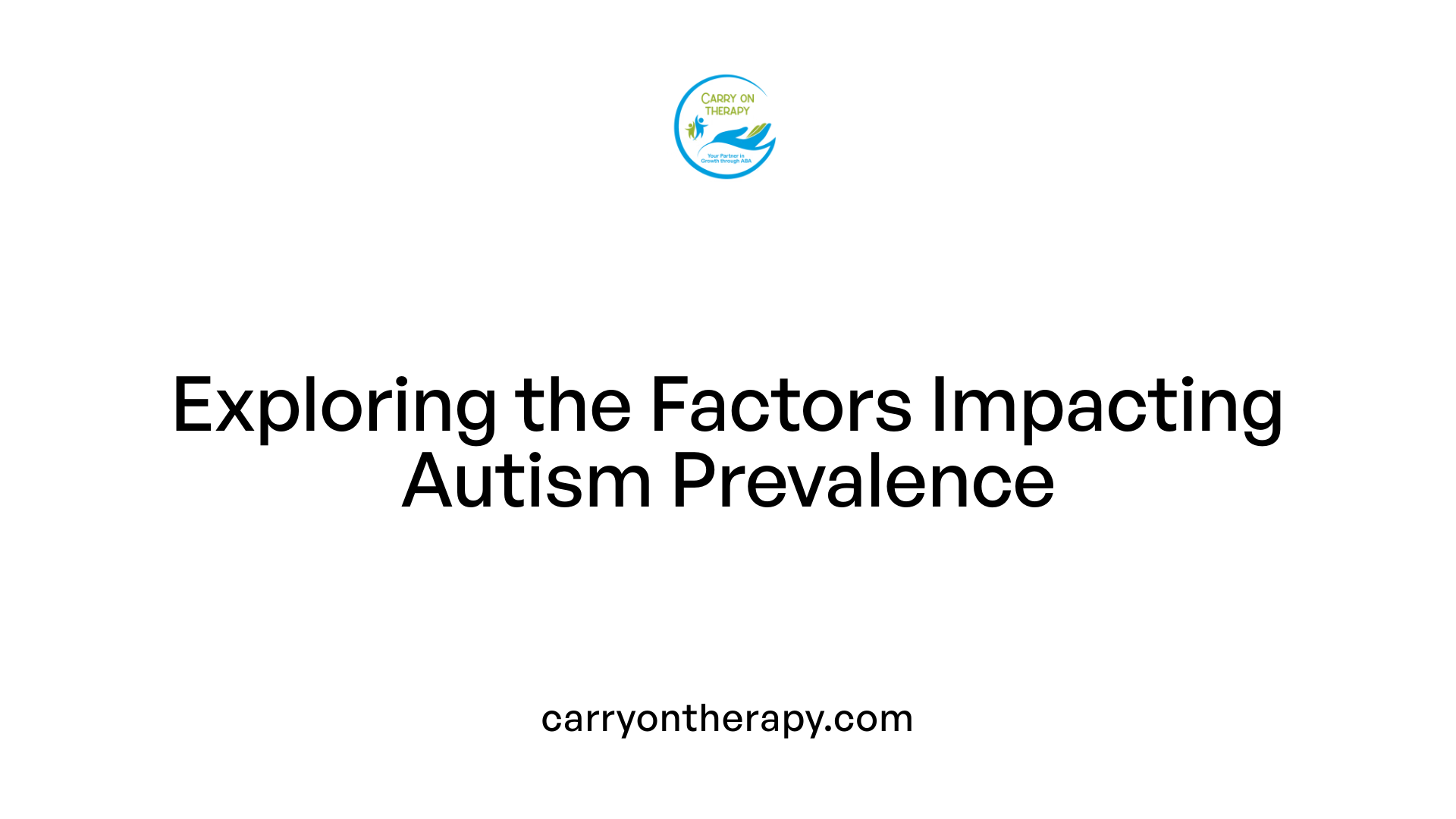 Exploring the Factors Impacting Autism Prevalence