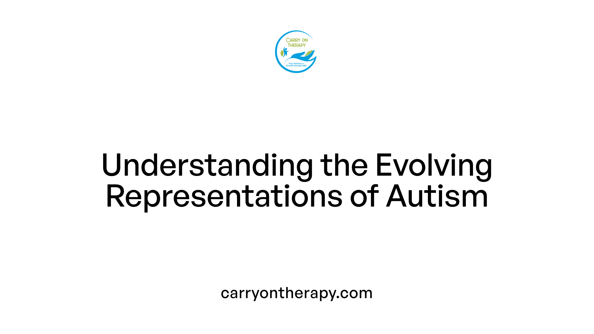 Understanding the Evolving Representations of Autism