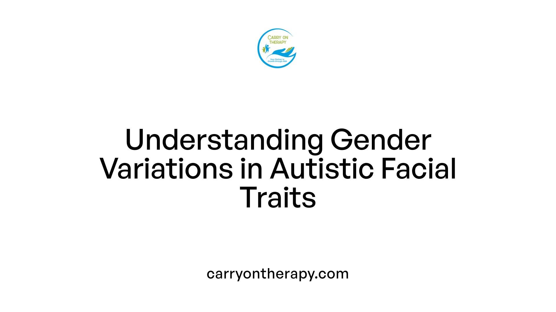 Understanding Gender Variations in Autistic Facial Traits