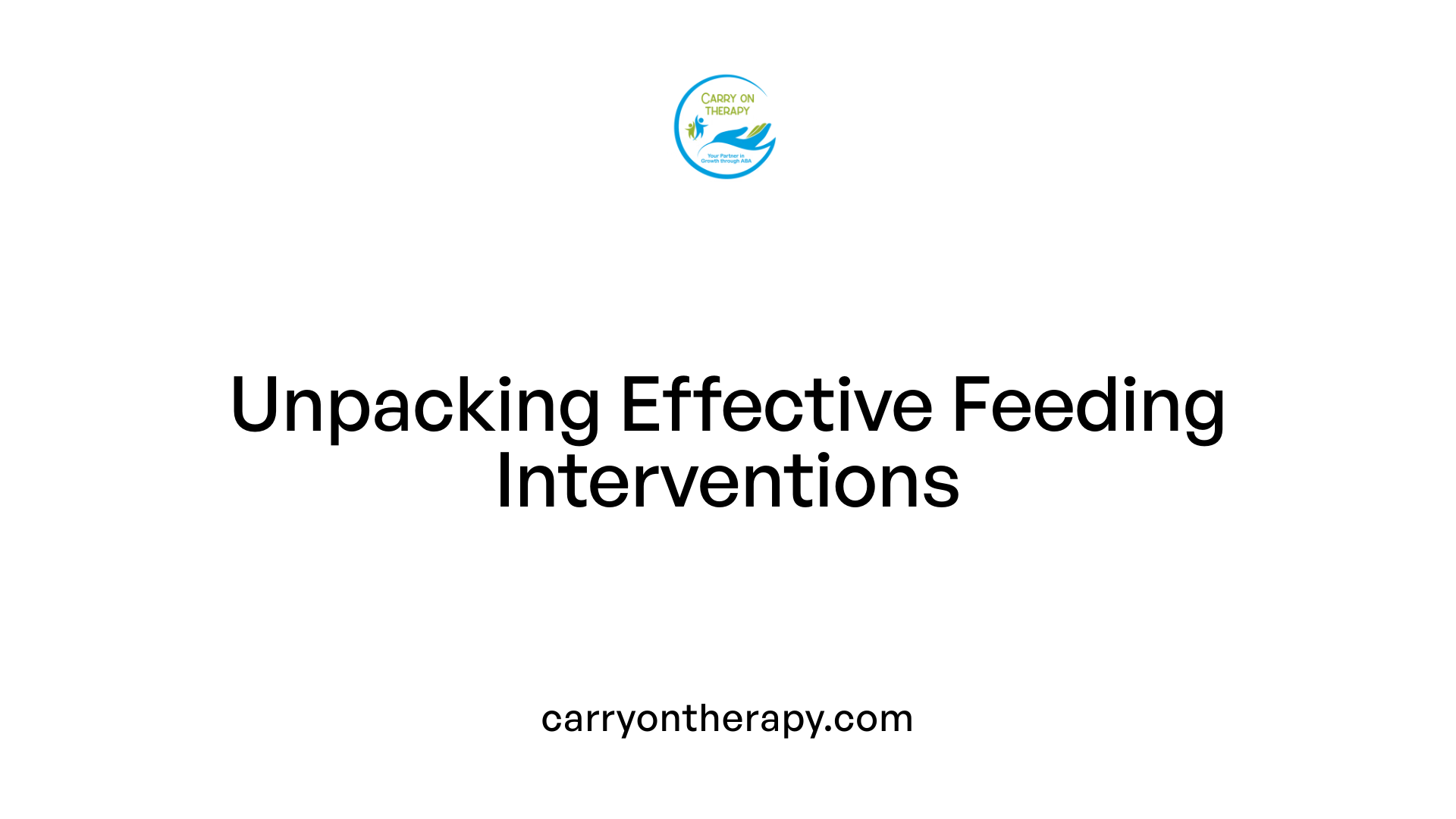 Unpacking Effective Feeding Interventions