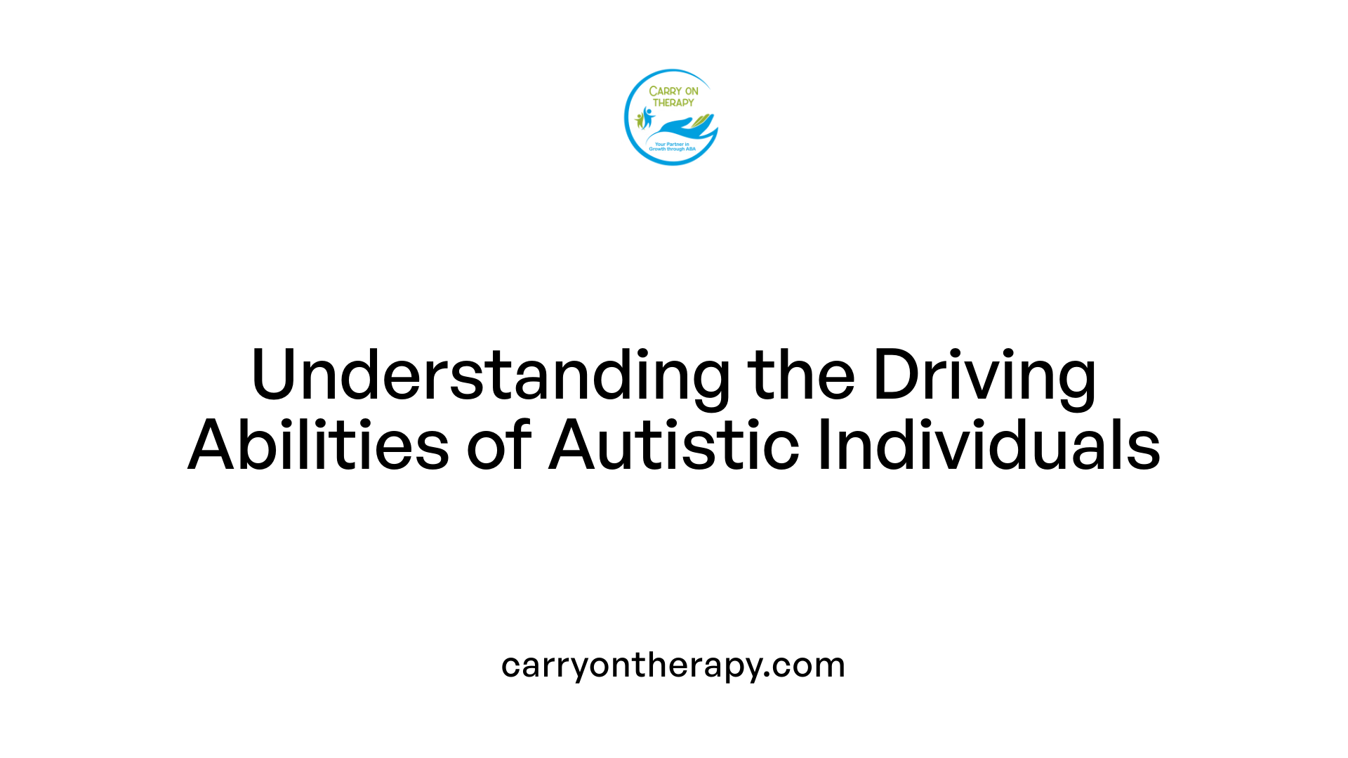 Understanding the Driving Abilities of Autistic Individuals
