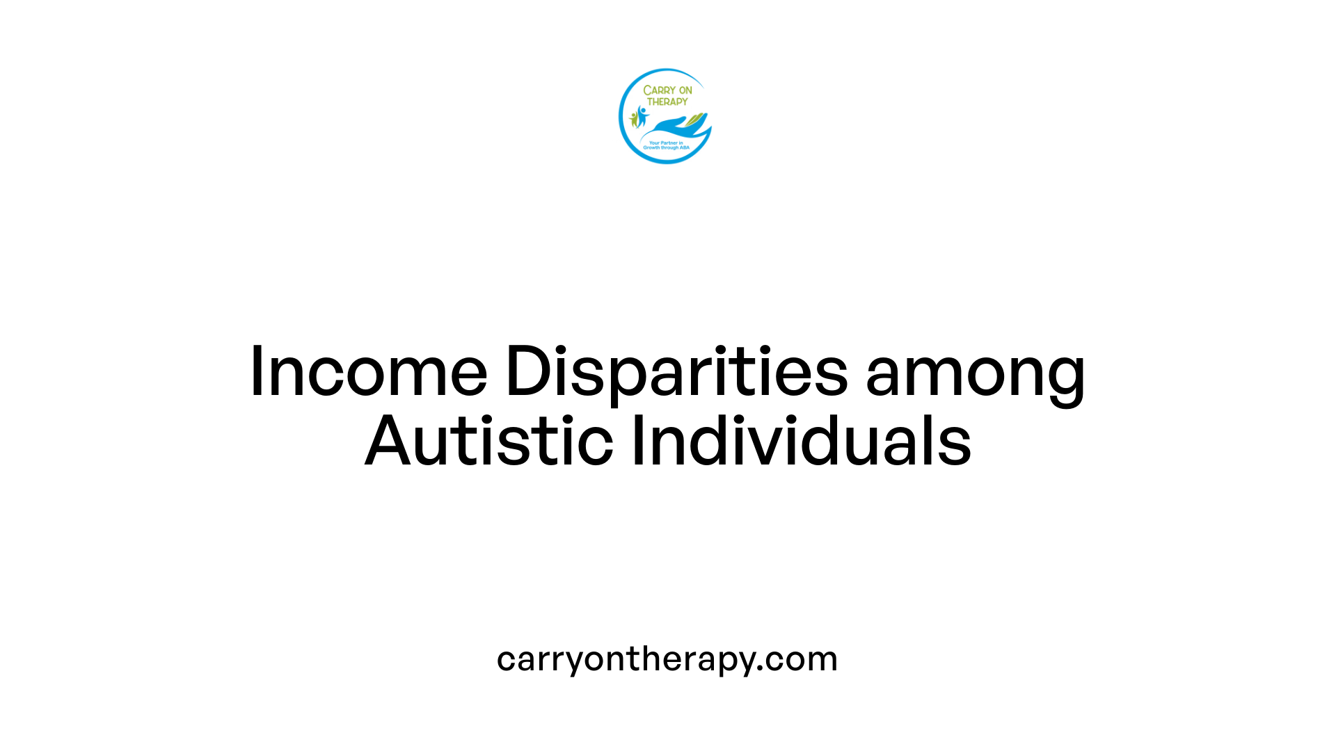 Income Disparities among Autistic Individuals