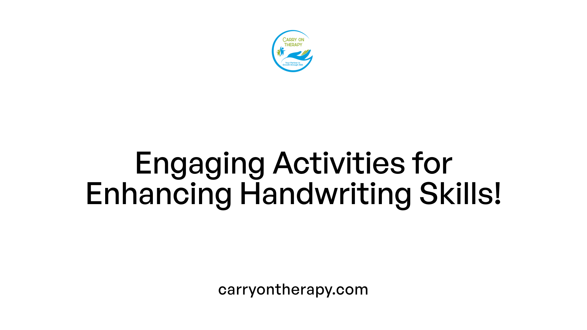 Engaging Activities for Enhancing Handwriting Skills!
