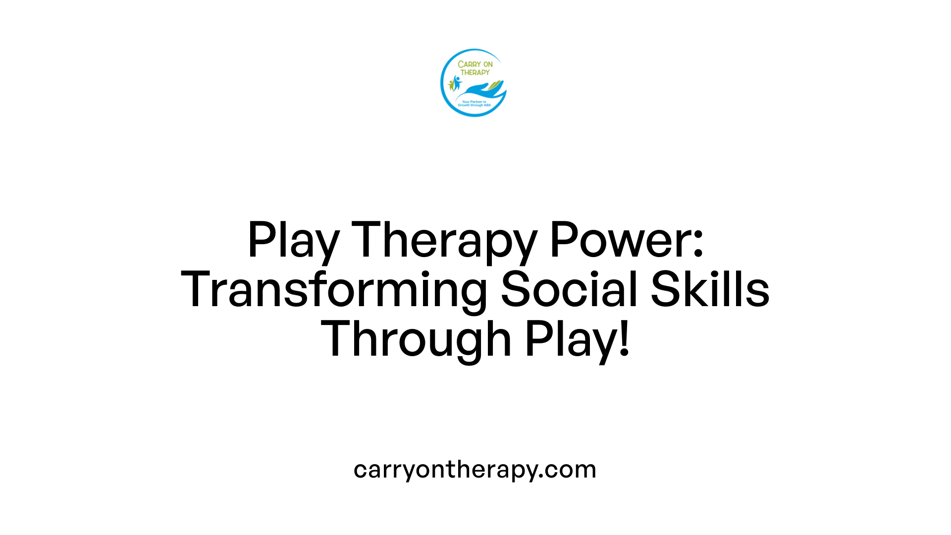 Play Therapy Power: Transforming Social Skills Through Play!