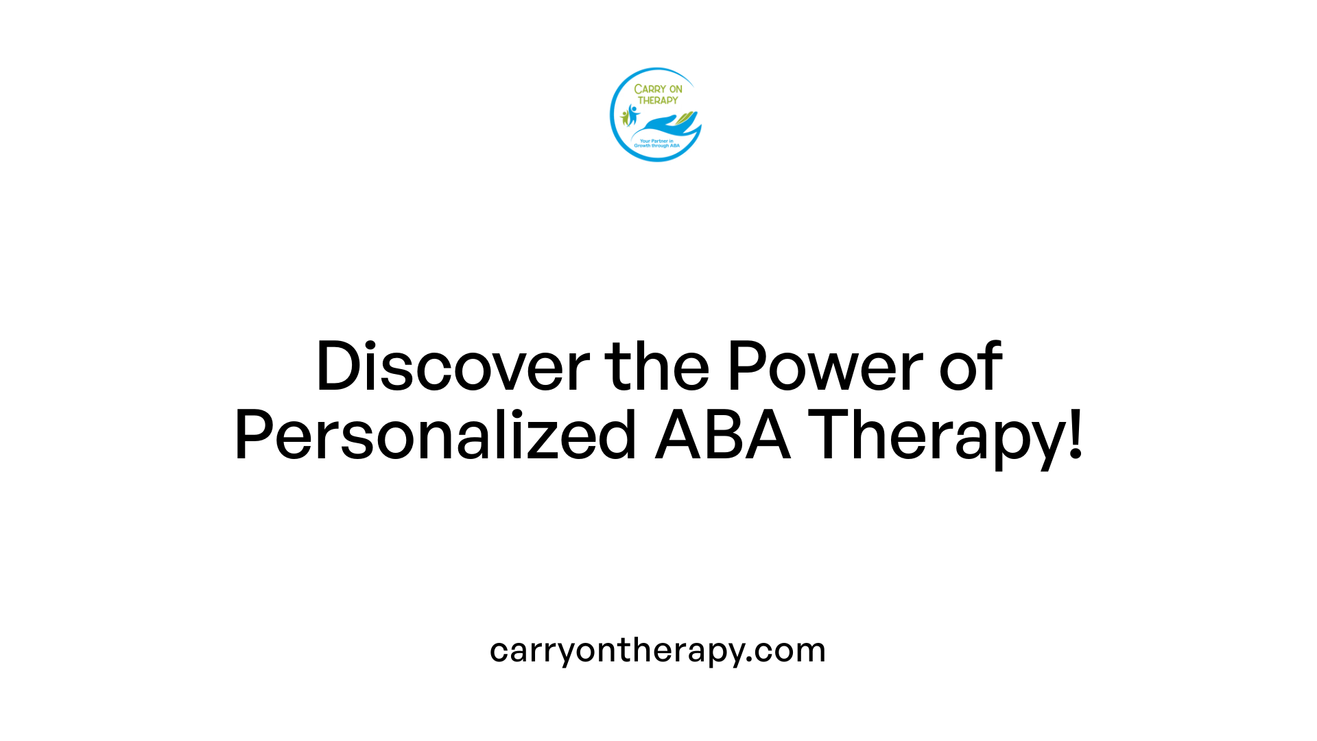 Discover the Power of Personalized ABA Therapy!