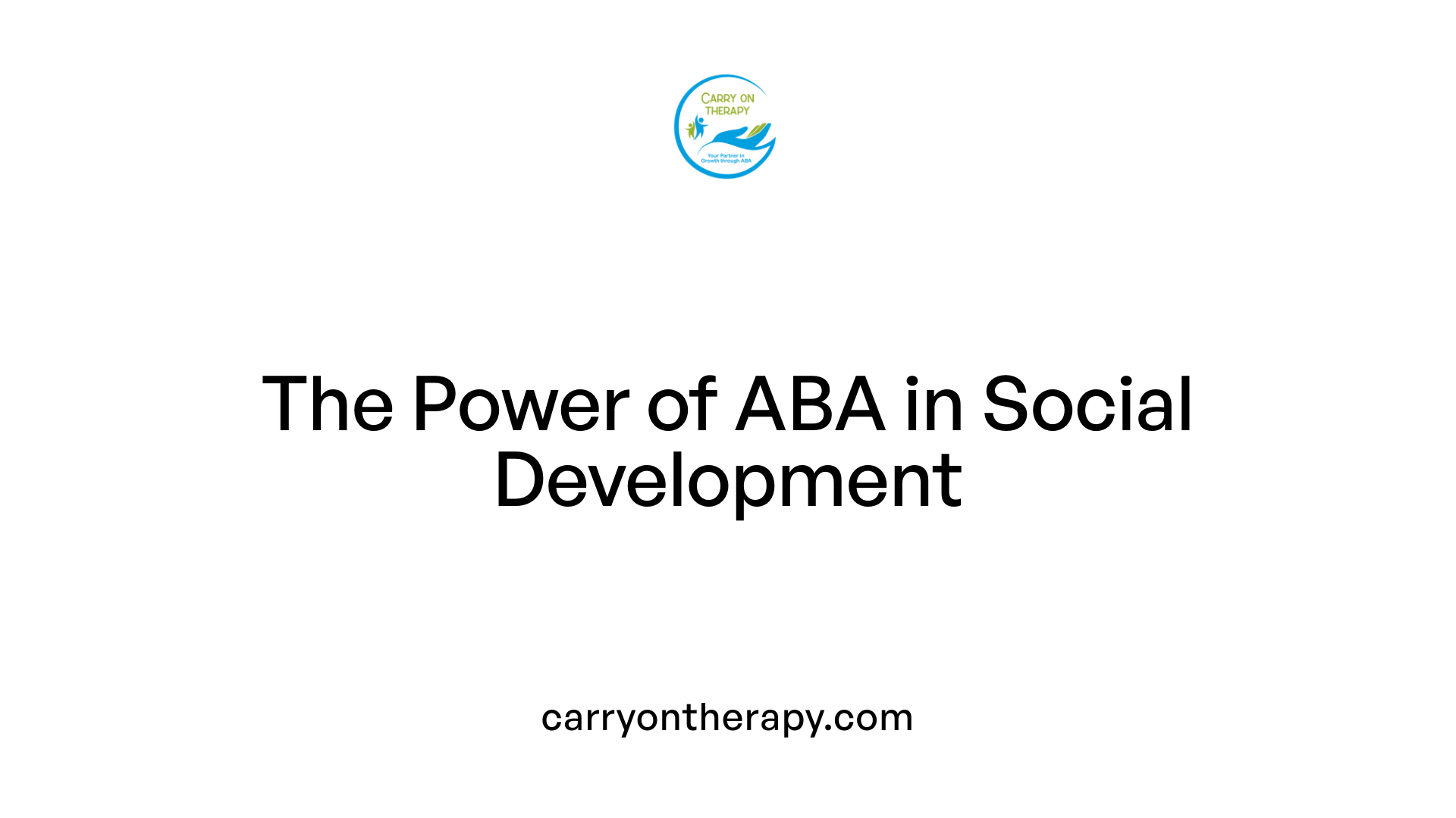 The Power of ABA in Social Development