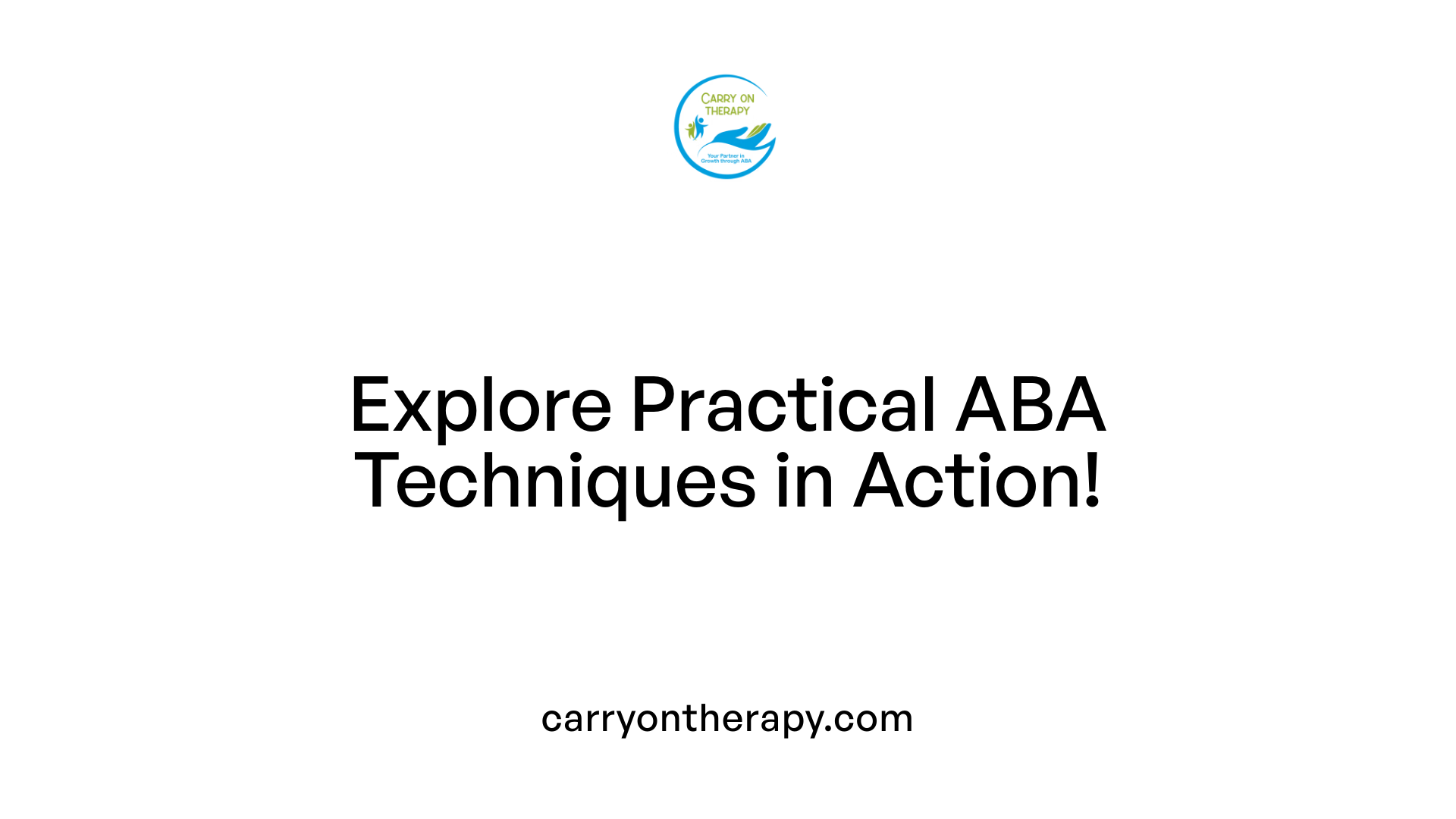 Explore Practical ABA Techniques in Action!