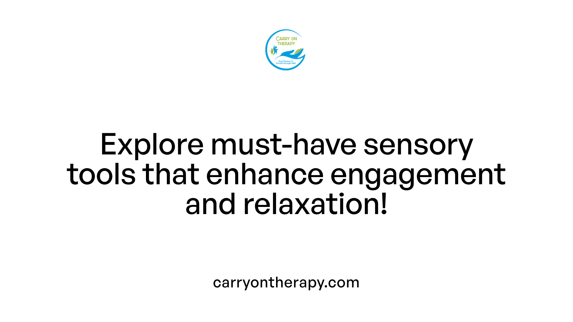 Explore must-have sensory tools that enhance engagement and relaxation!