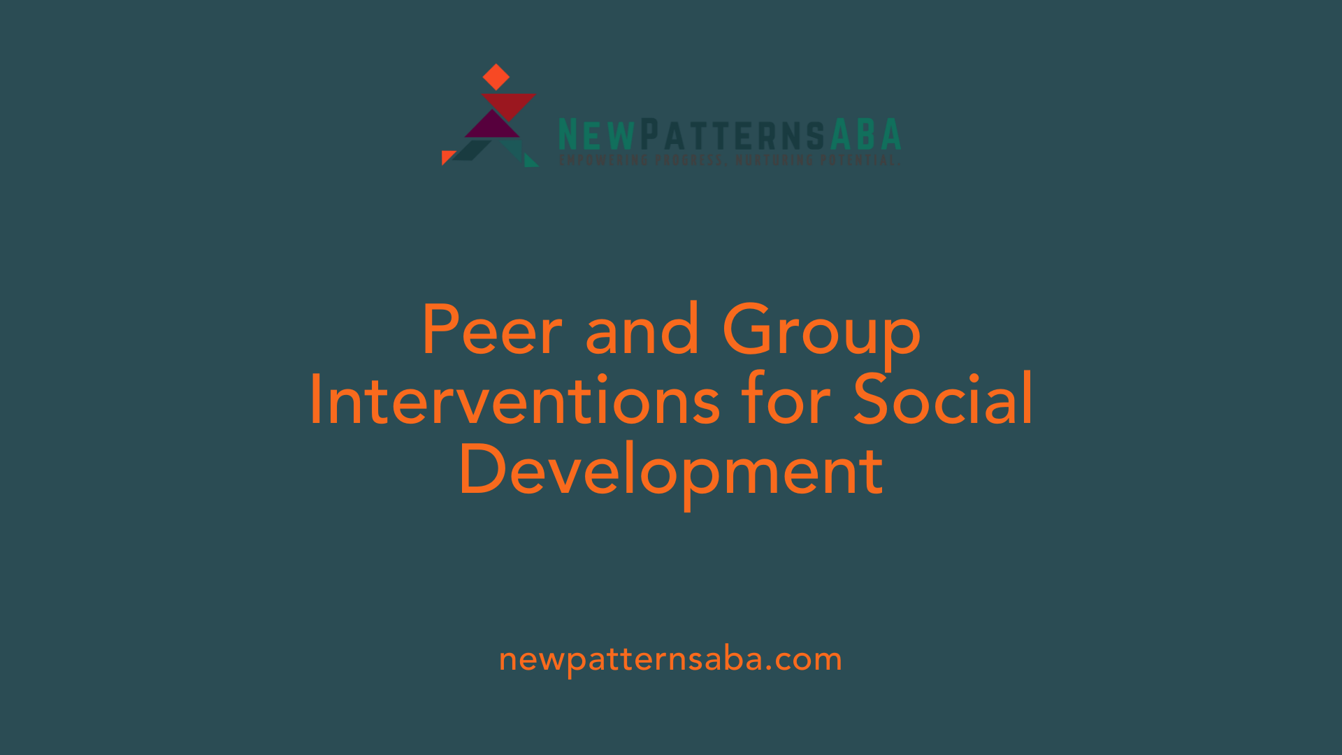 Peer and Group Interventions for Social Development