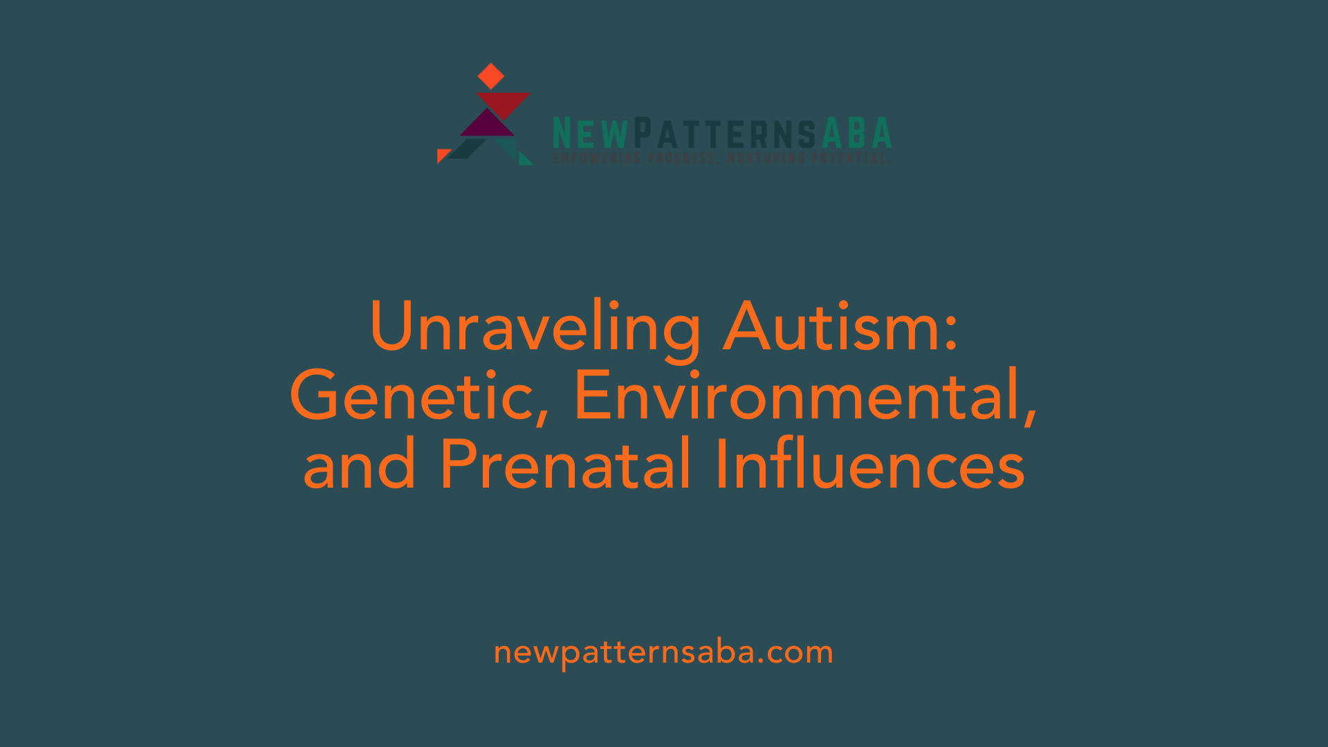 Unraveling Autism: Genetic, Environmental, and Prenatal Influences