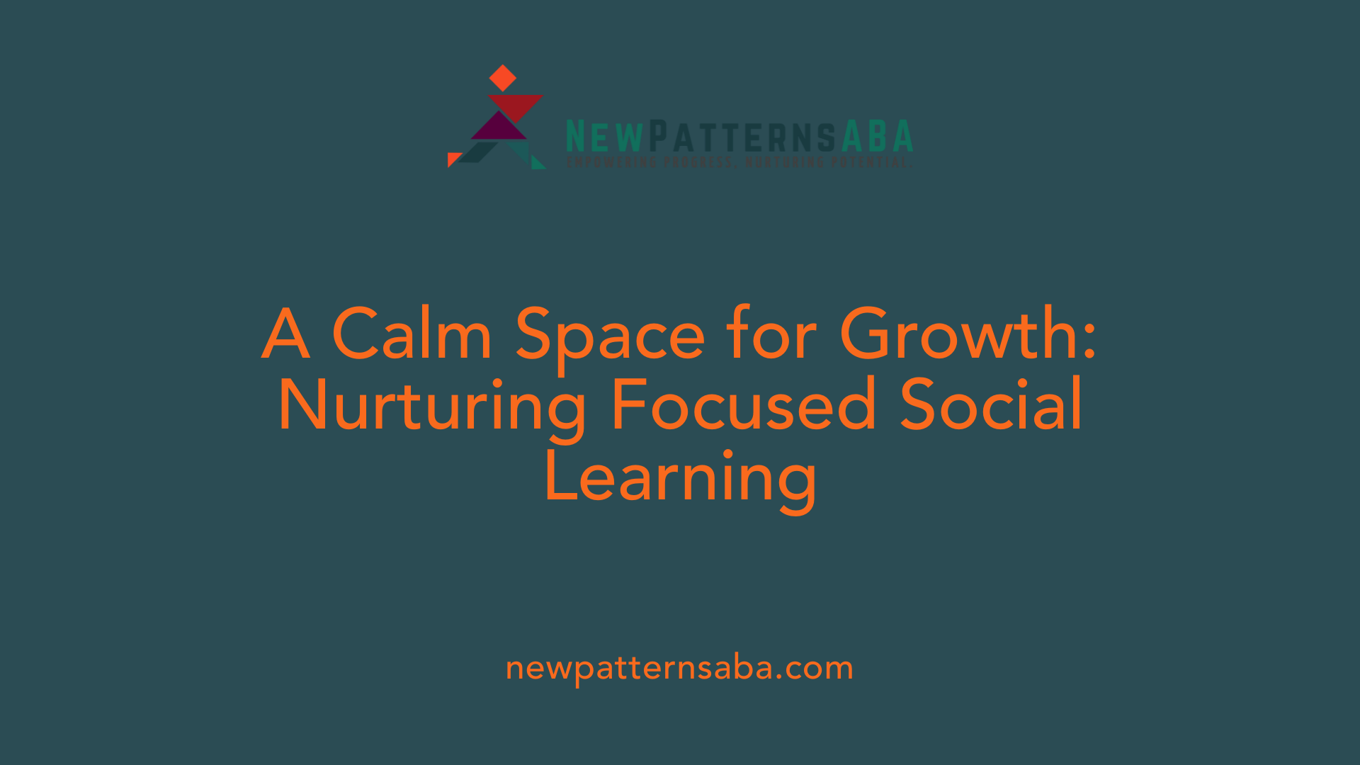 A Calm Space for Growth: Nurturing Focused Social Learning