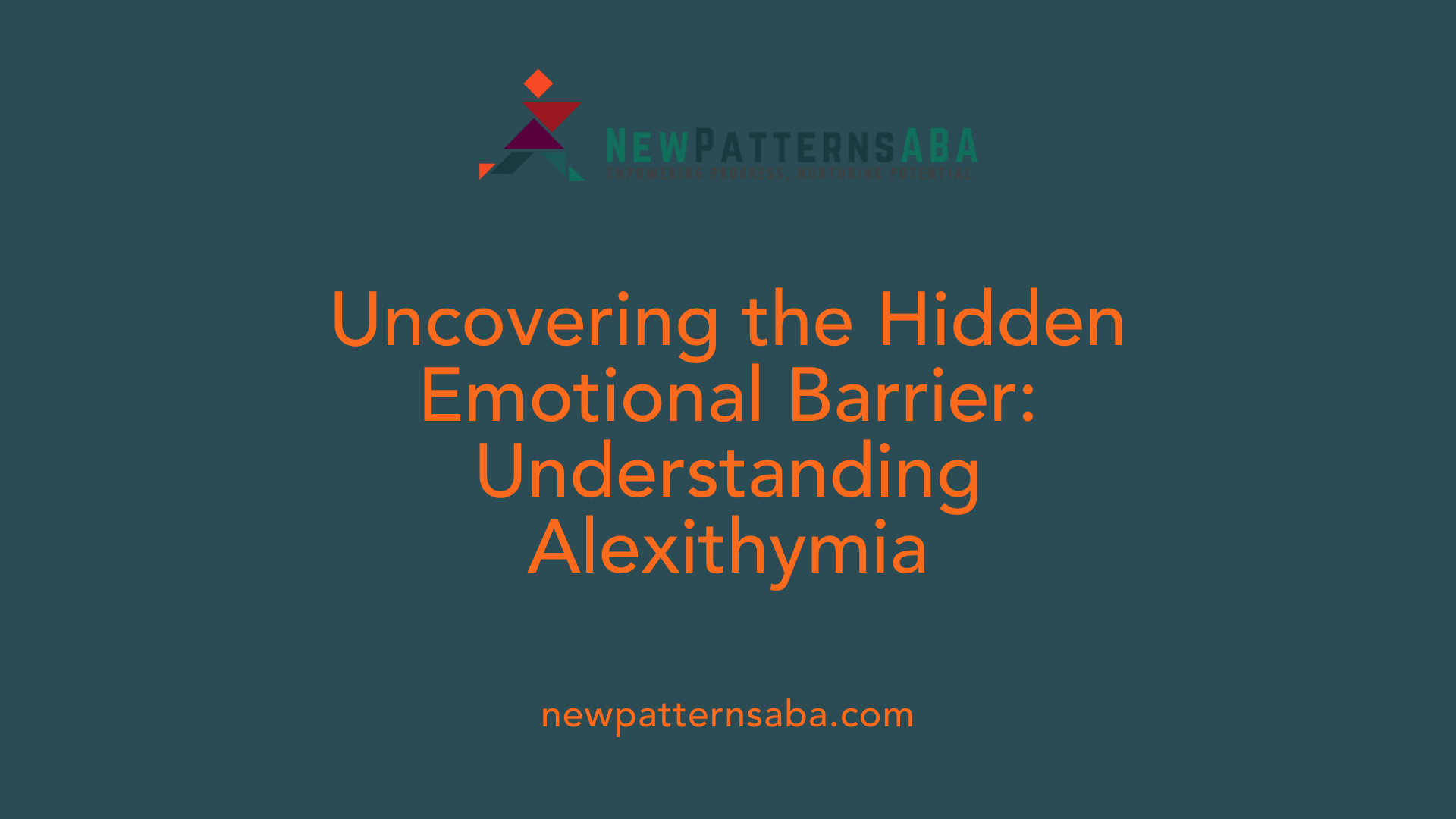 Uncovering the Hidden Emotional Barrier: Understanding Alexithymia