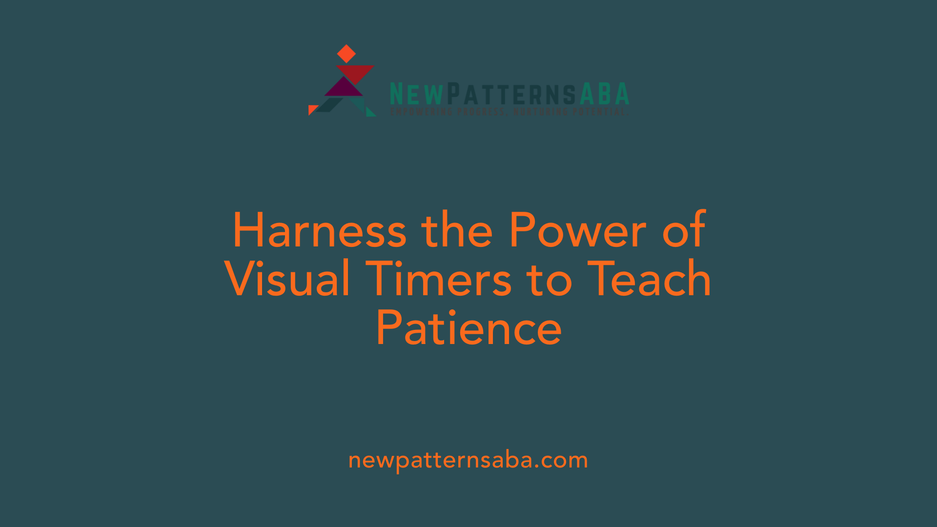 Harness the Power of Visual Timers to Teach Patience