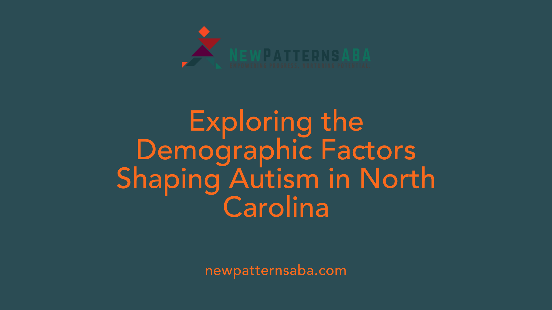 Exploring the Demographic Factors Shaping Autism in North Carolina