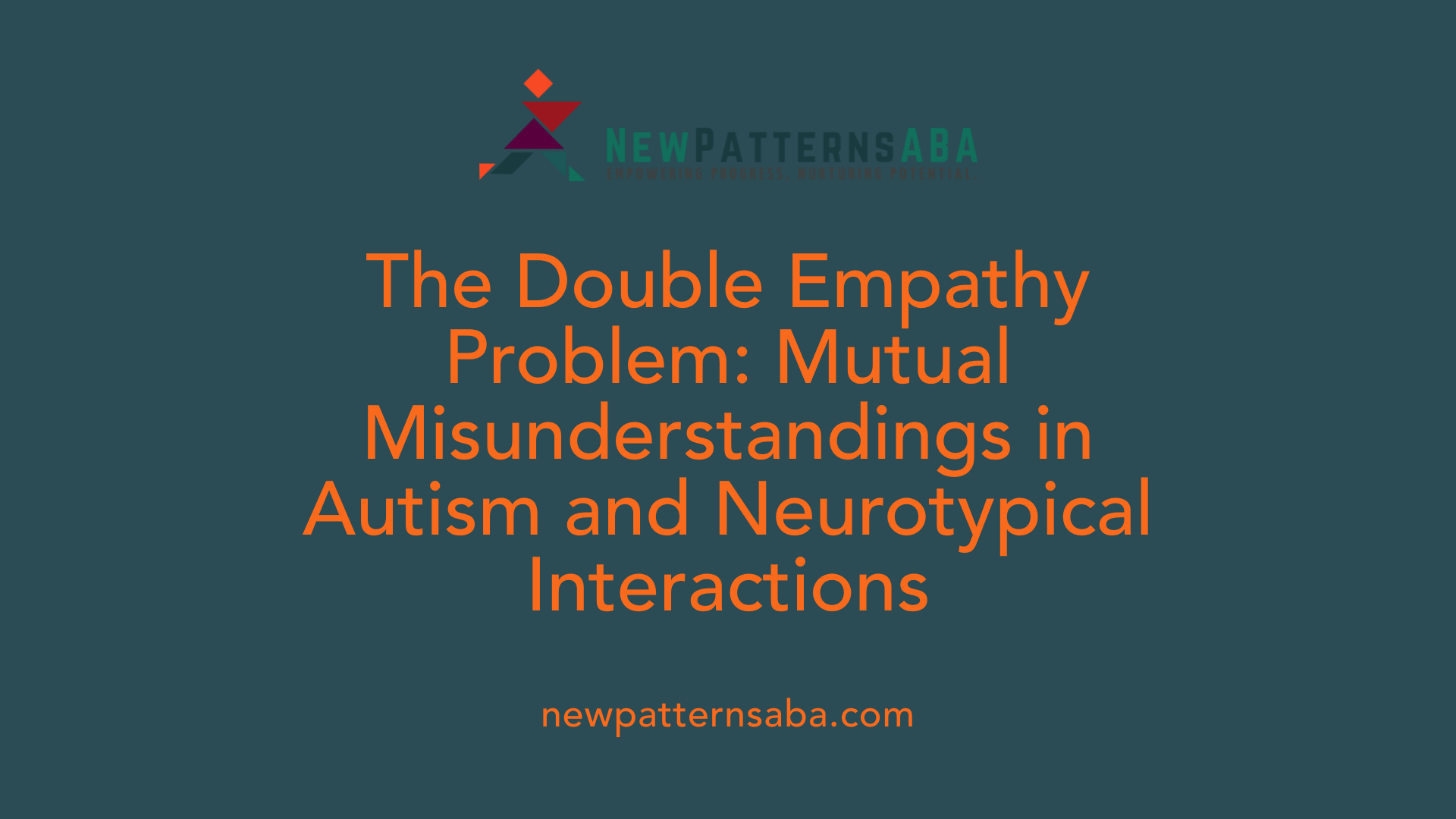 The Double Empathy Problem: Mutual Misunderstandings in Autism and Neurotypical Interactions
