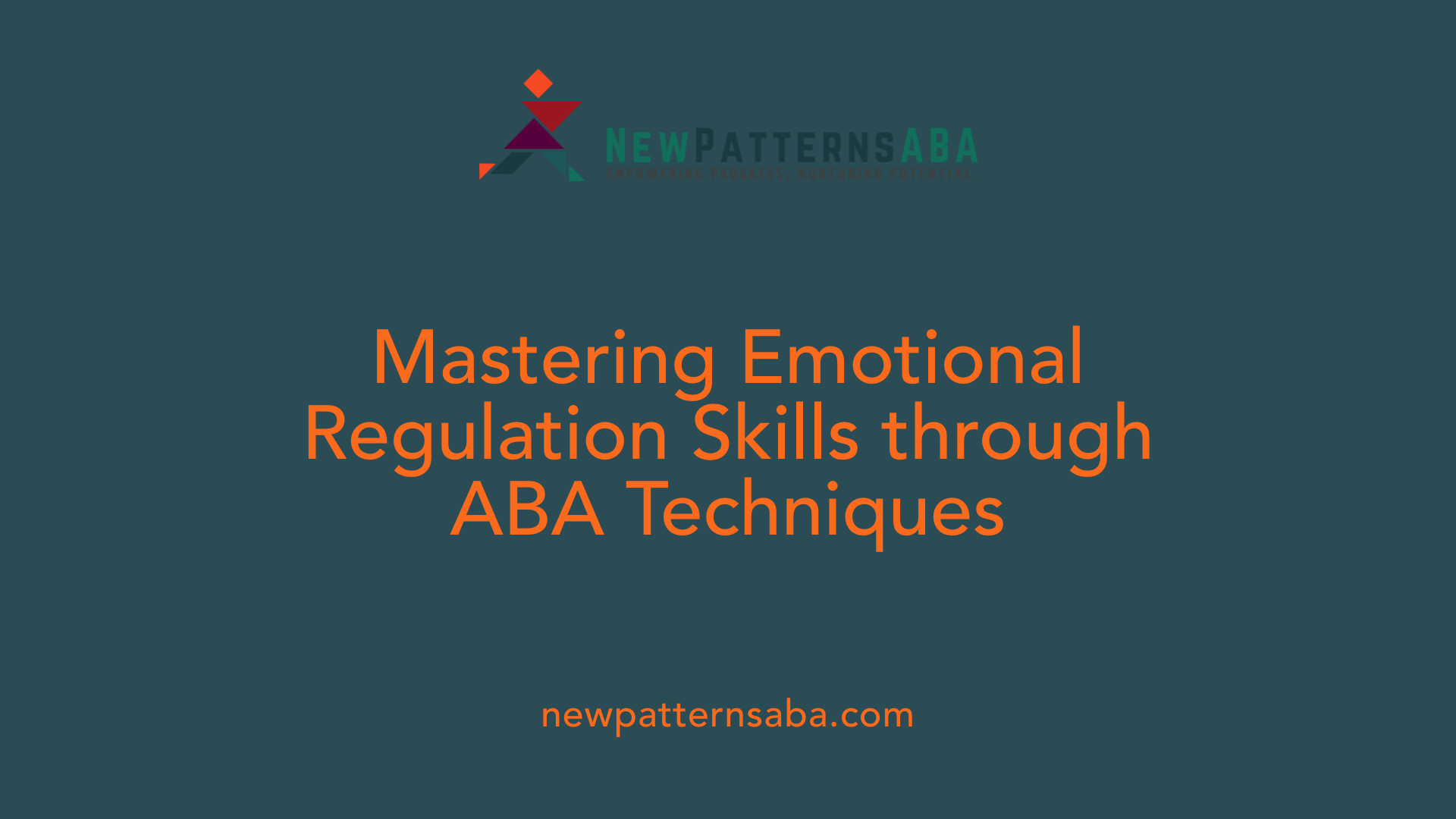 Mastering Emotional Regulation Skills through ABA Techniques