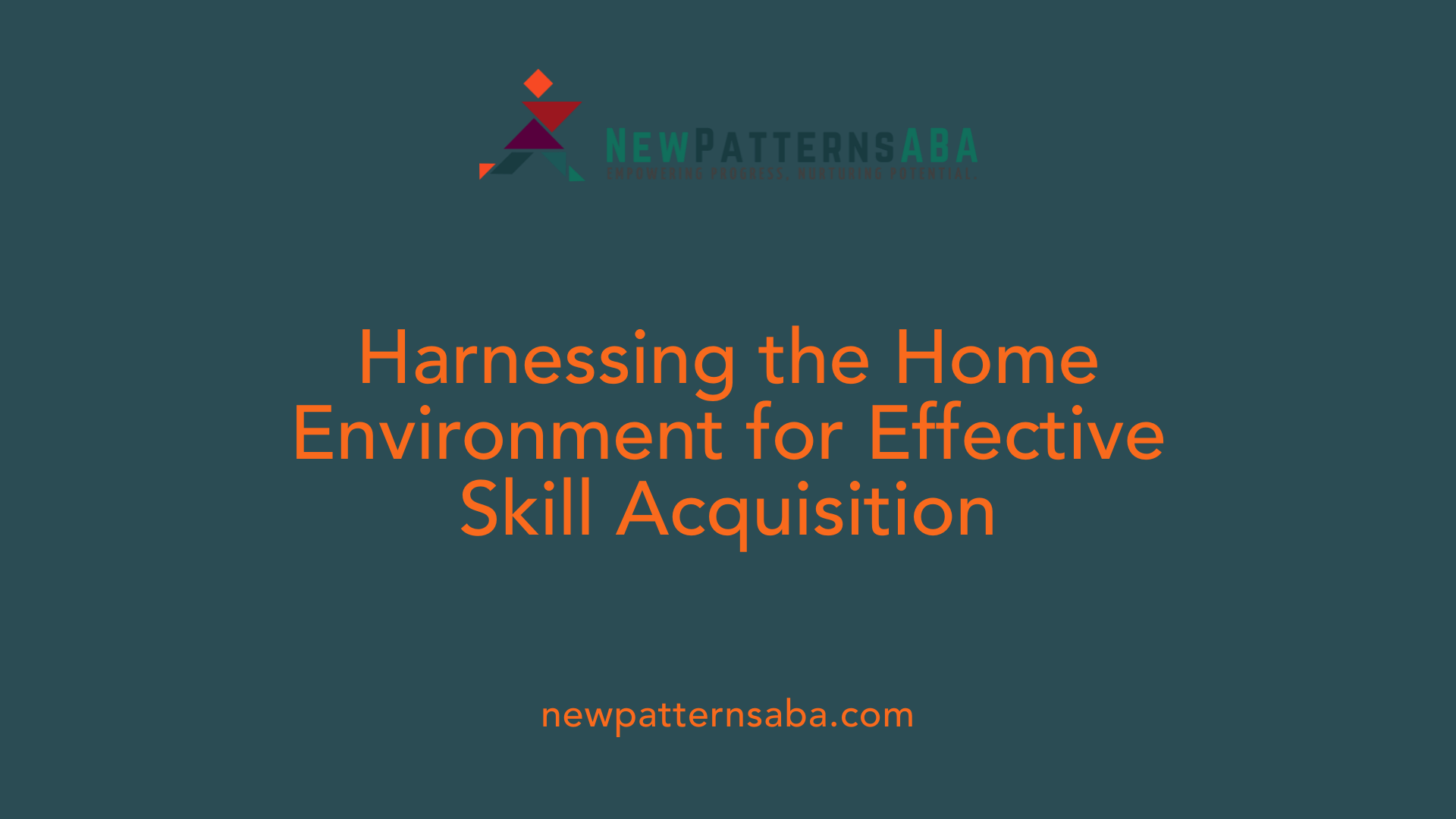 Harnessing the Home Environment for Effective Skill Acquisition