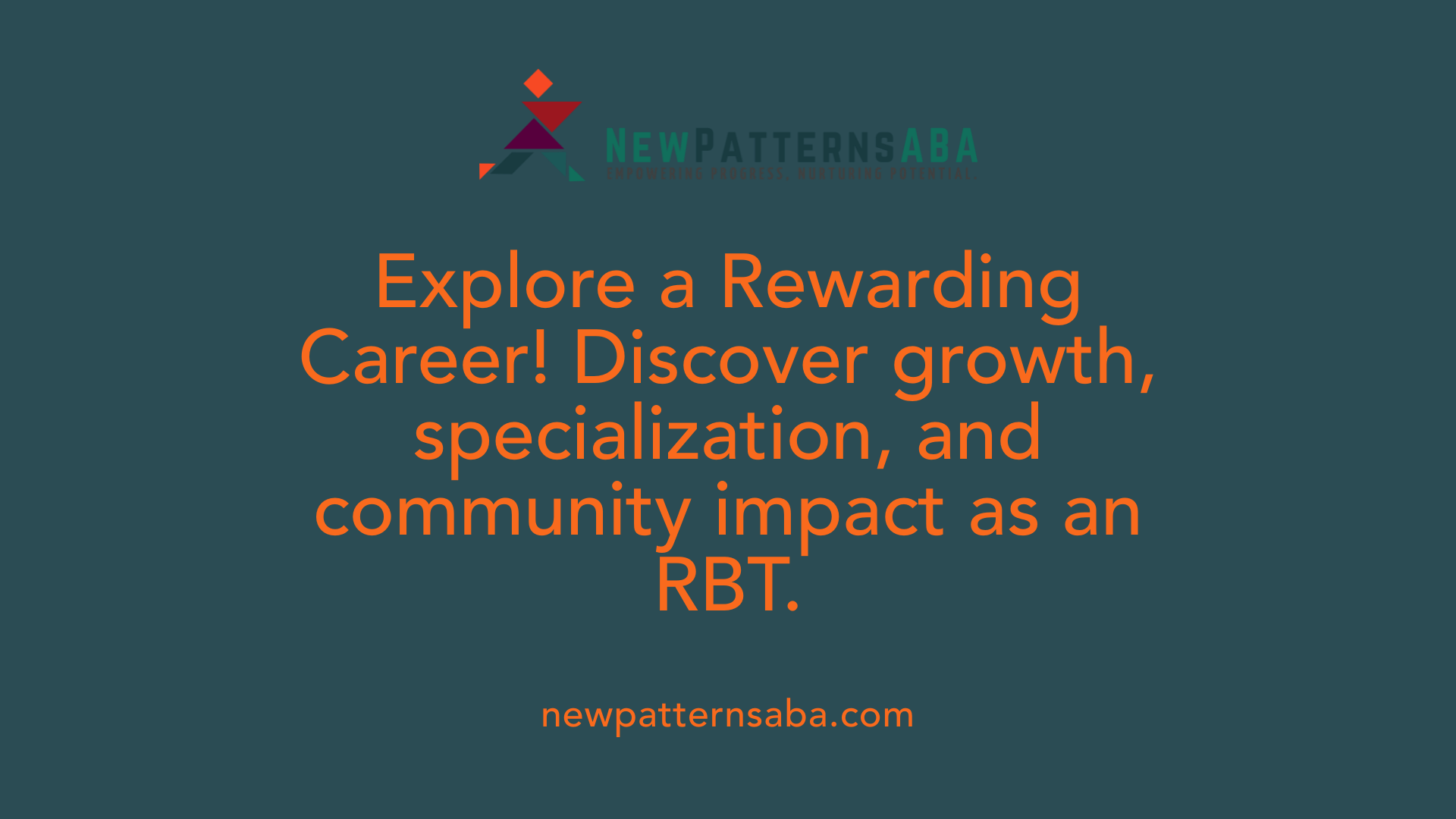 Explore a Rewarding Career! Discover growth, specialization, and community impact as an RBT.