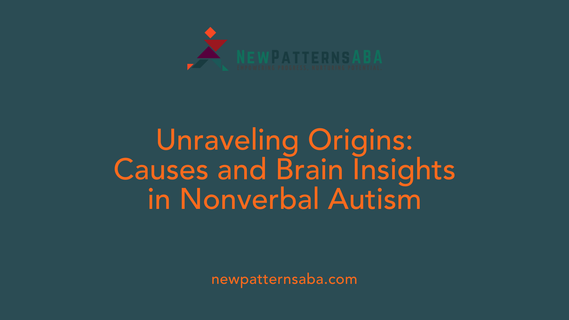 Unraveling Origins: Causes and Brain Insights in Nonverbal Autism