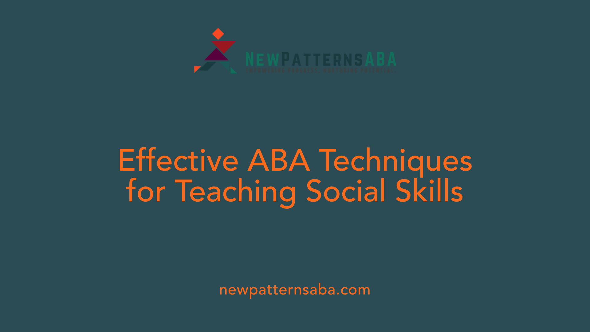 Effective ABA Techniques for Teaching Social Skills