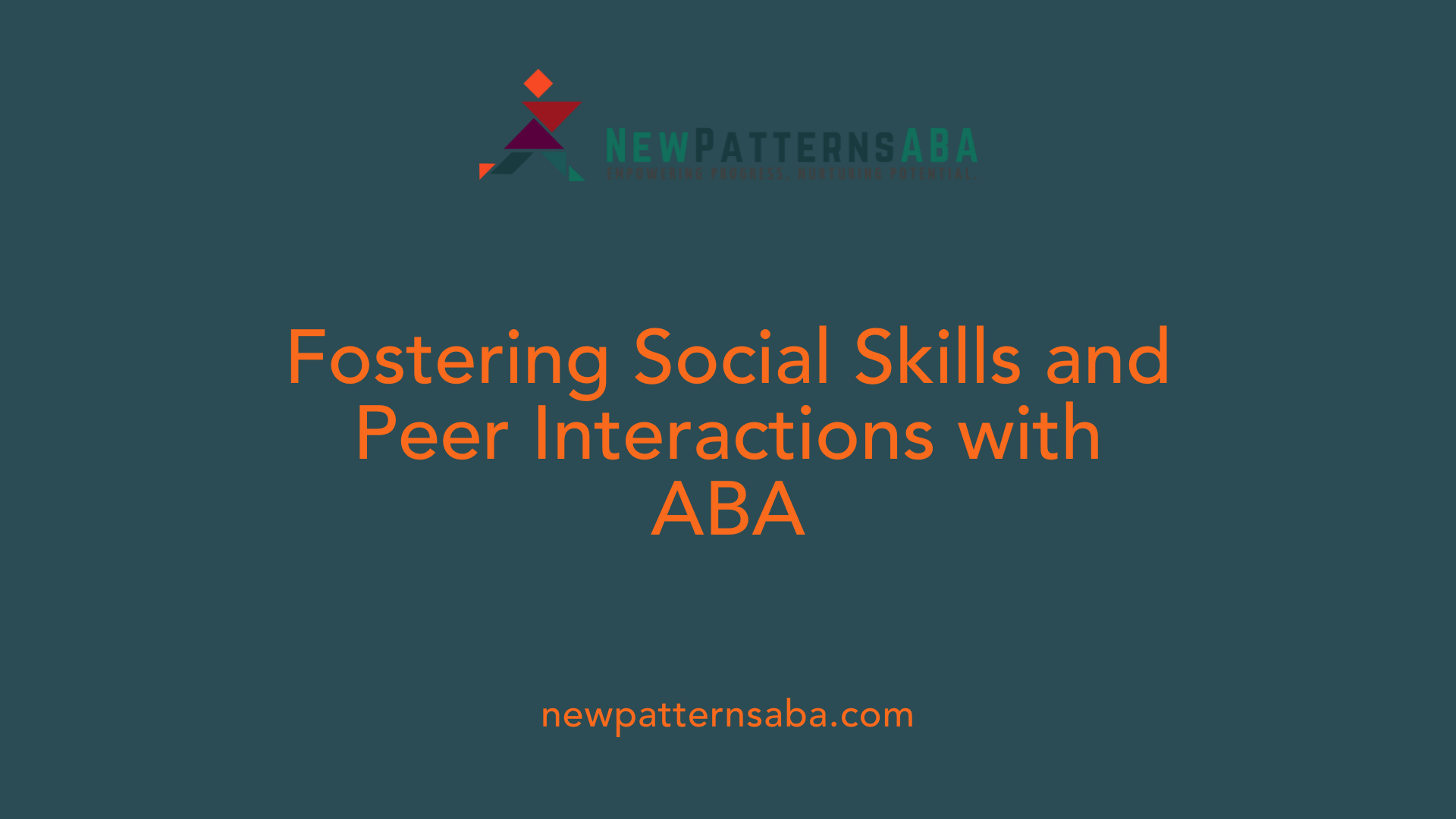 Fostering Social Skills and Peer Interactions with ABA