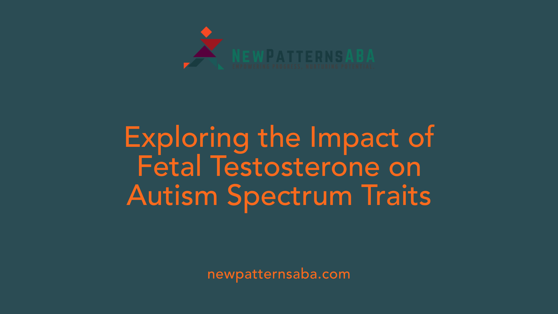 Exploring the Impact of Fetal Testosterone on Autism Spectrum Traits