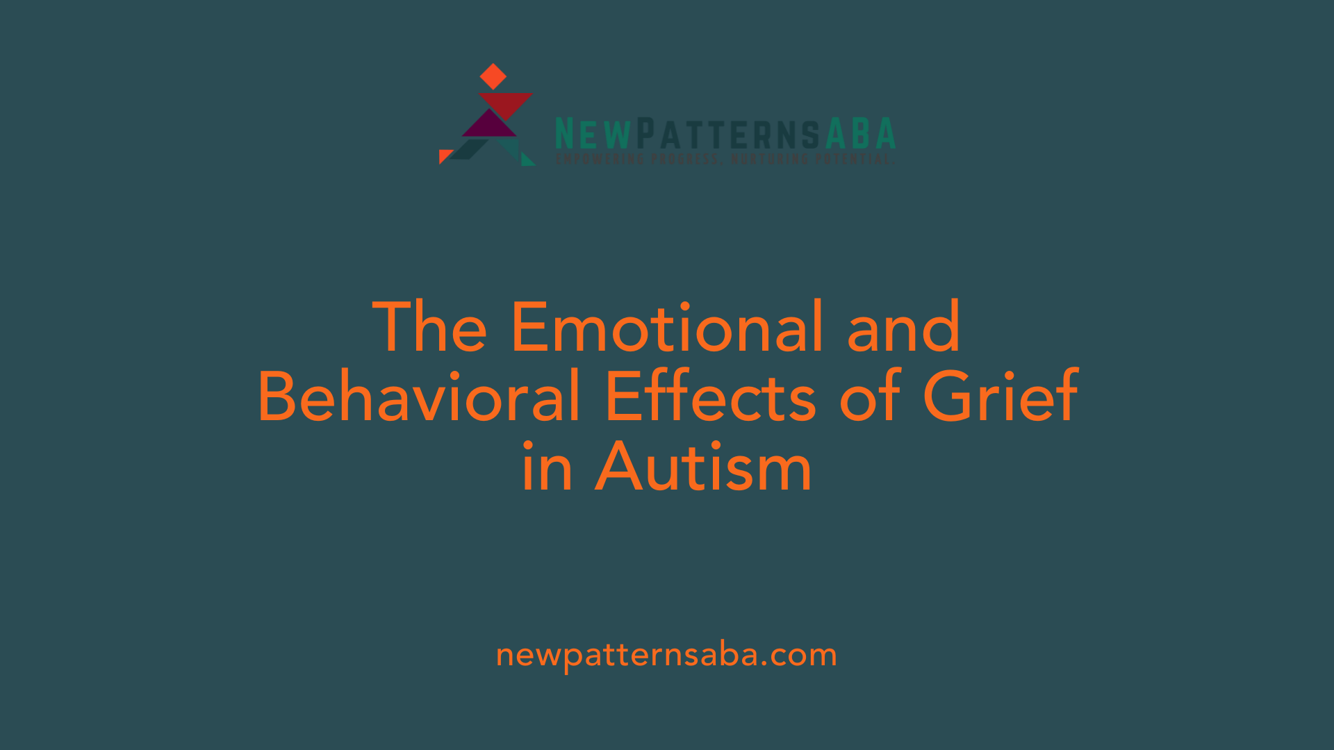 The Emotional and Behavioral Effects of Grief in Autism