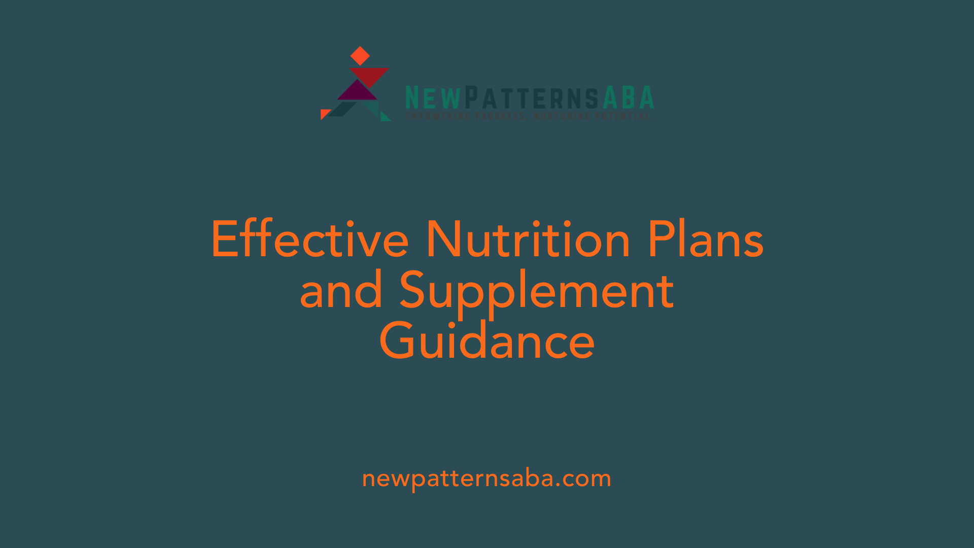 Effective Nutrition Plans and Supplement Guidance