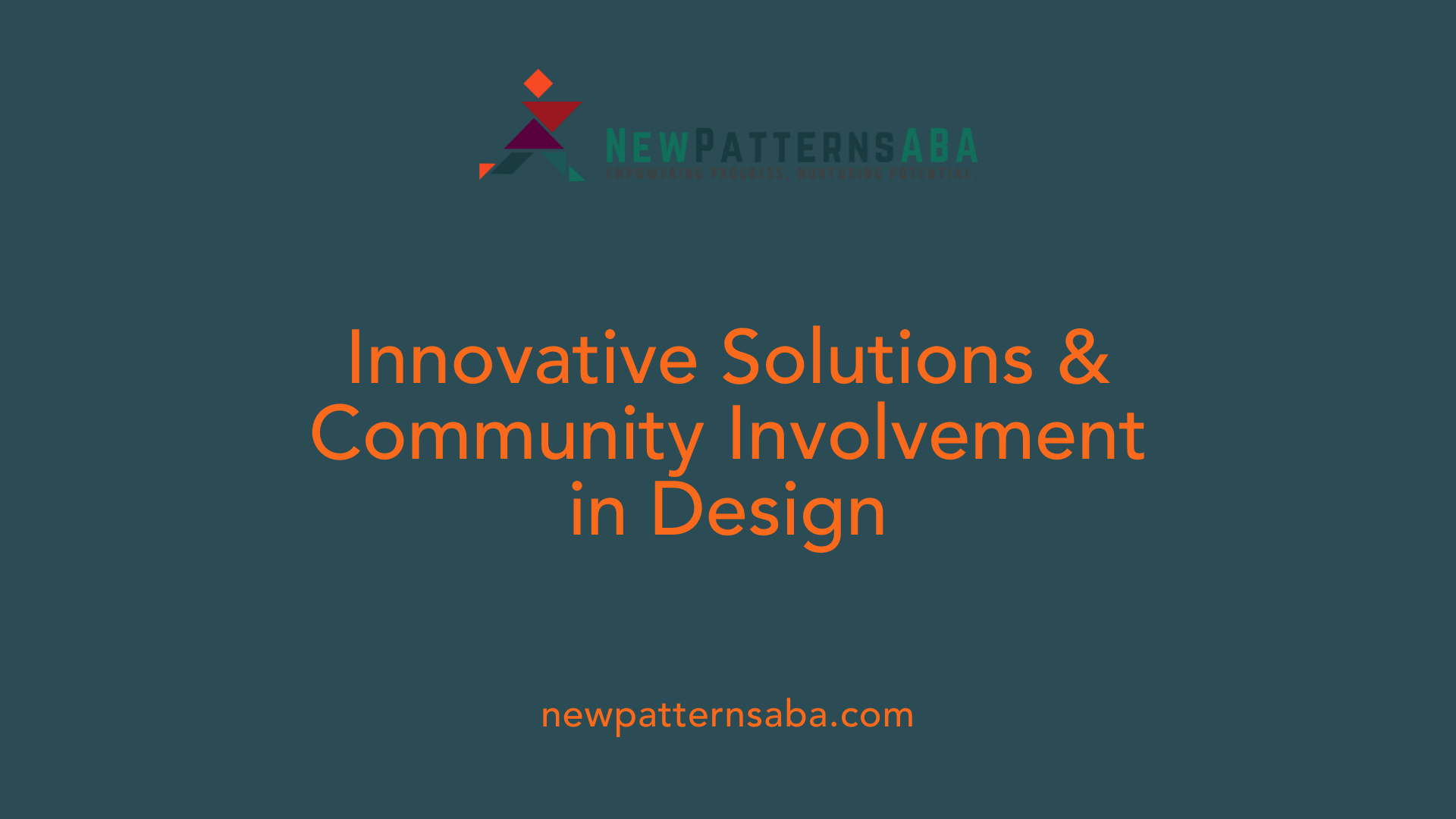 Innovative Solutions &amp; Community Involvement in Design