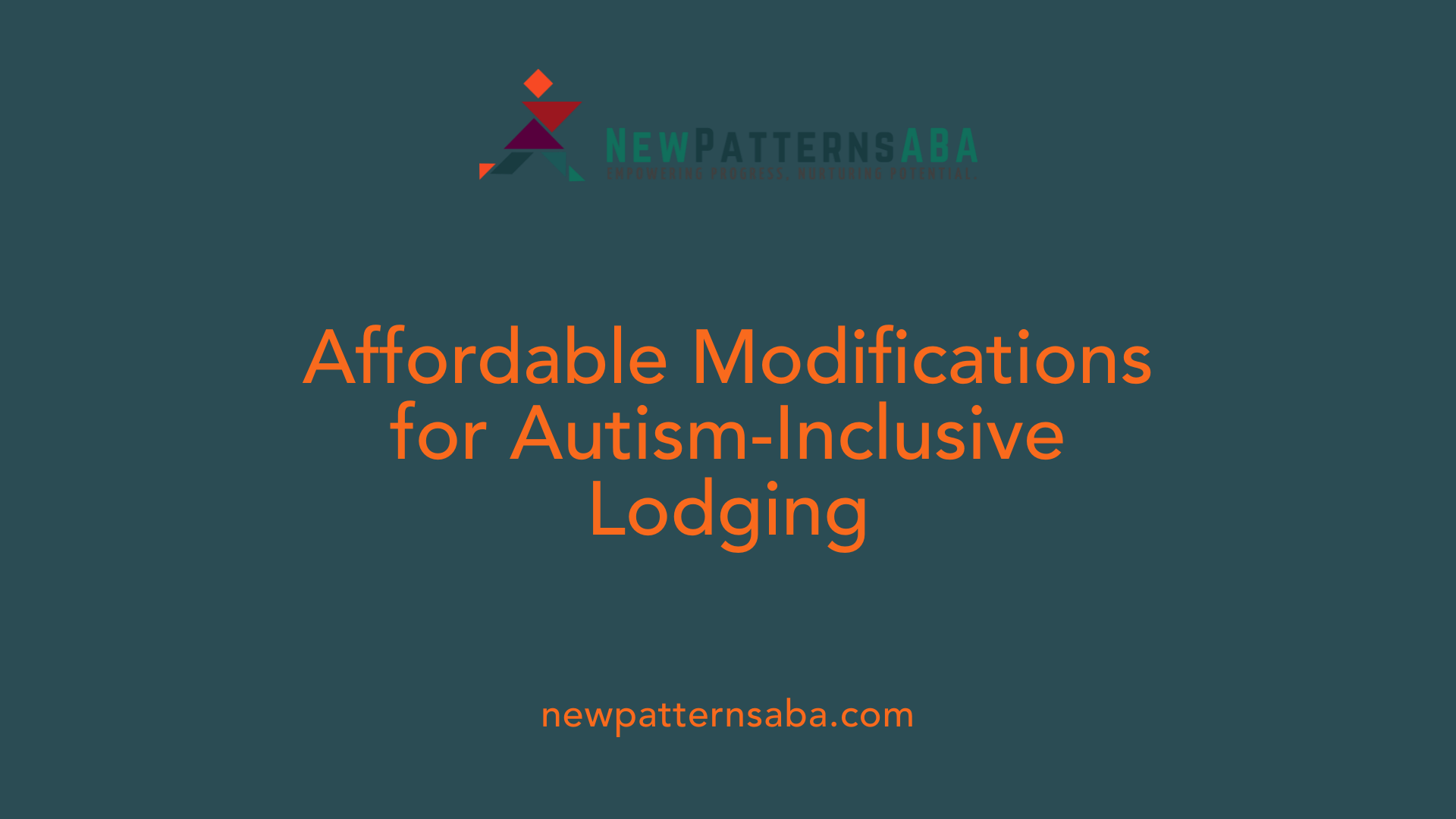 Affordable Modifications for Autism-Inclusive Lodging