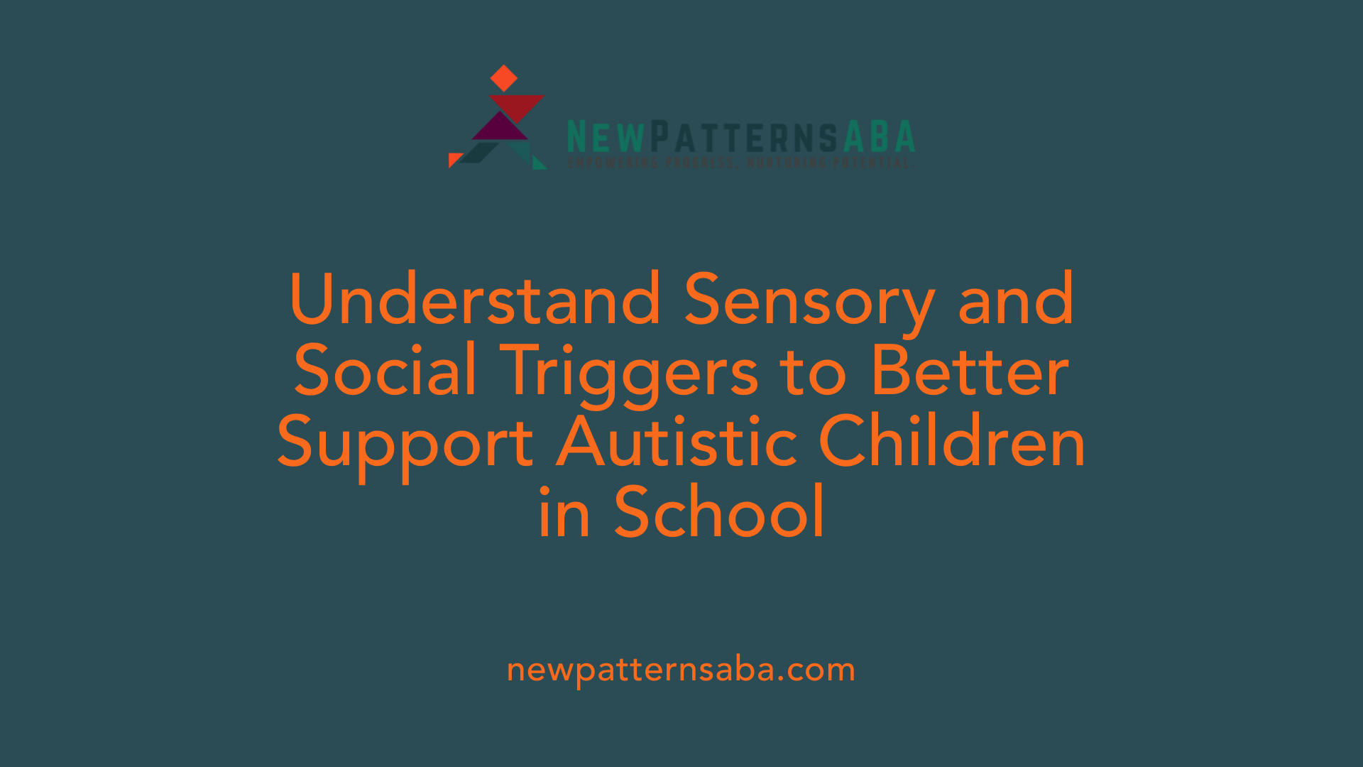 Understand Sensory and Social Triggers to Better Support Autistic Children in School