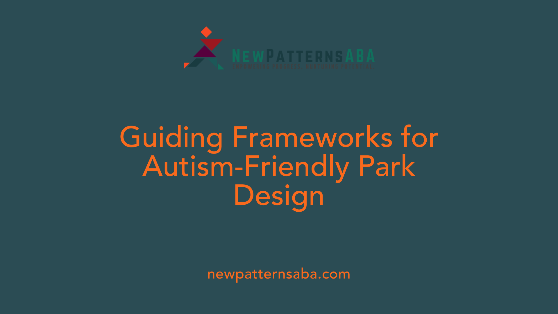 Guiding Frameworks for Autism-Friendly Park Design