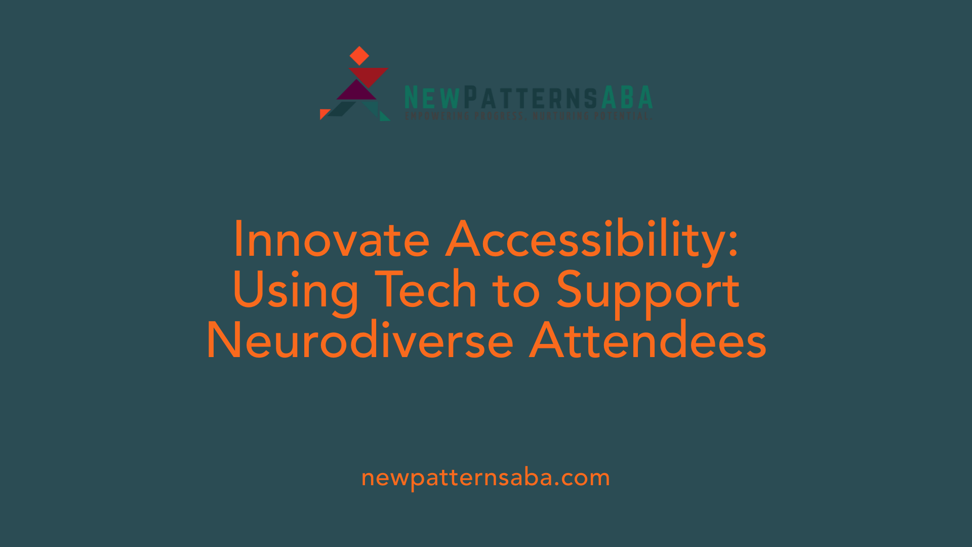 Innovate Accessibility: Using Tech to Support Neurodiverse Attendees