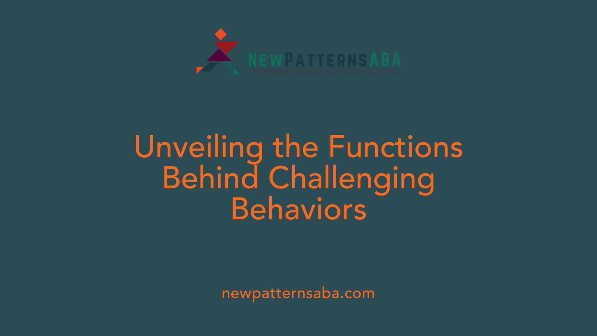 Unveiling the Functions Behind Challenging Behaviors