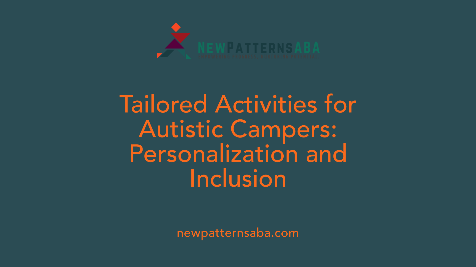 Tailored Activities for Autistic Campers: Personalization and Inclusion