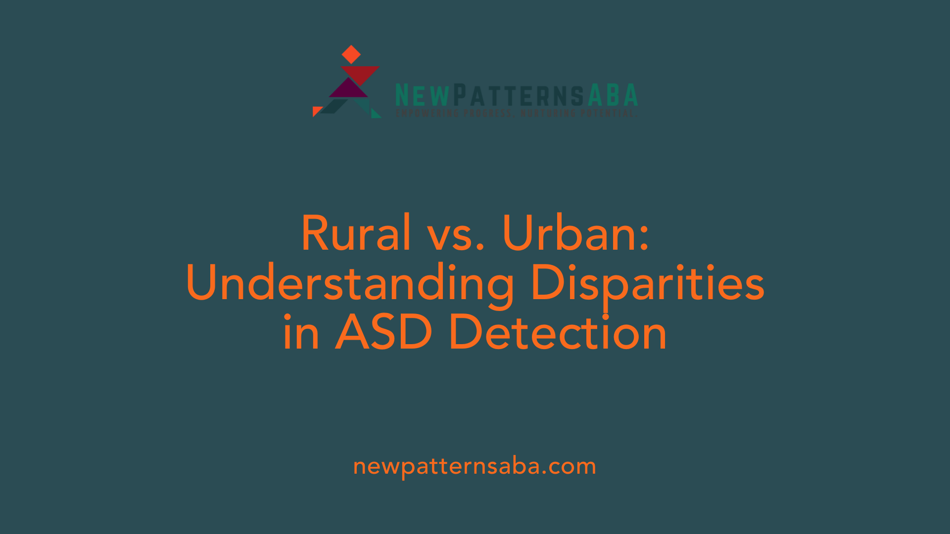 Rural vs. Urban: Understanding Disparities in ASD Detection