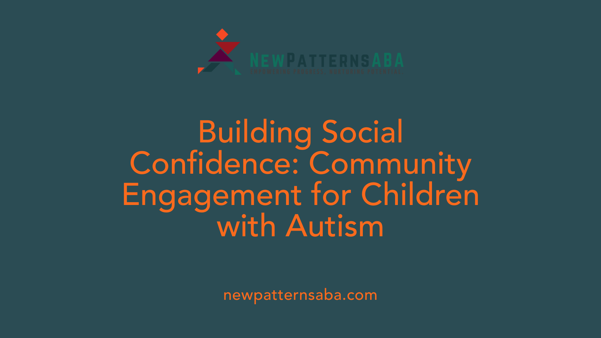Building Social Confidence: Community Engagement for Children with Autism