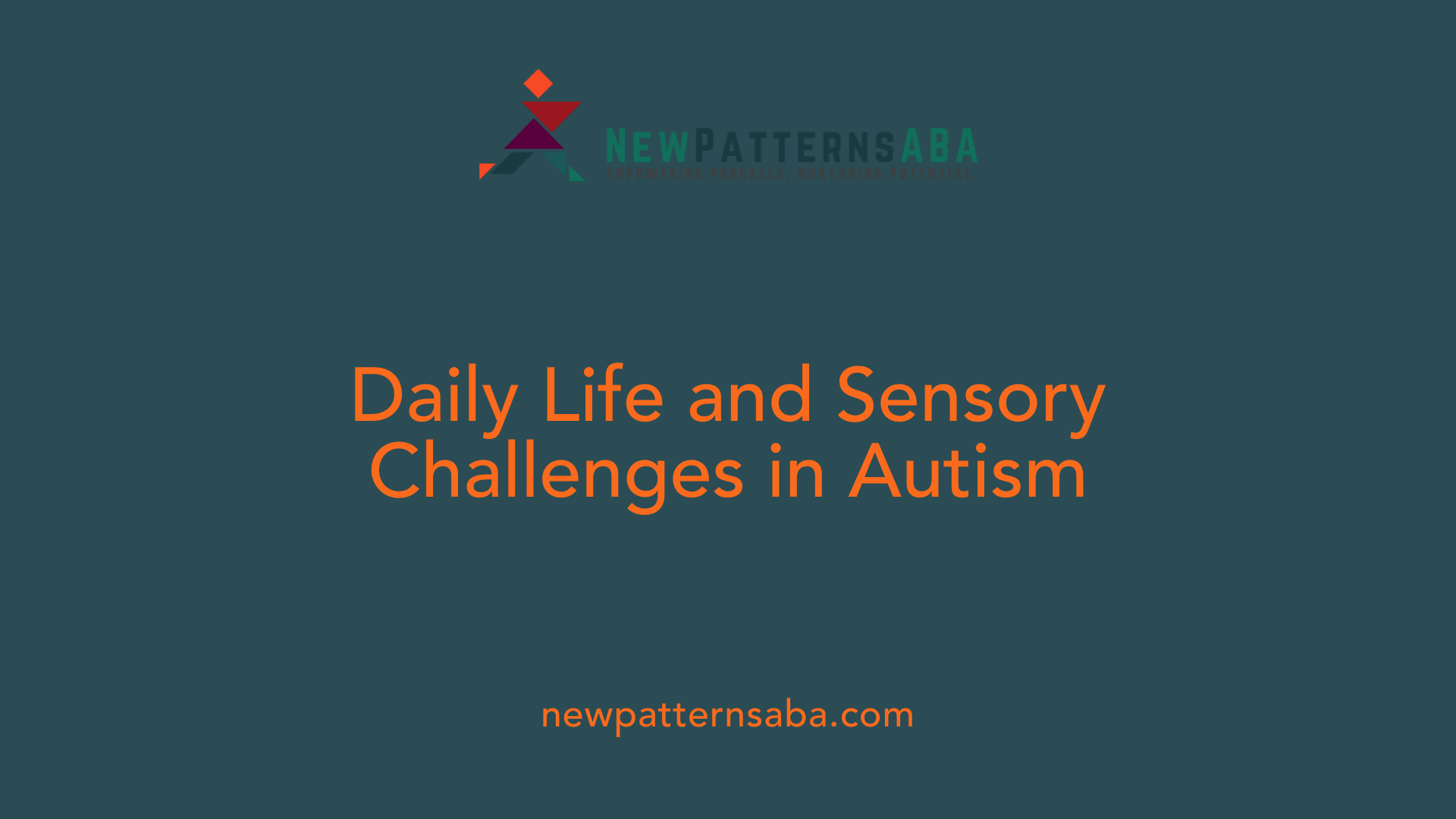 Daily Life and Sensory Challenges in Autism