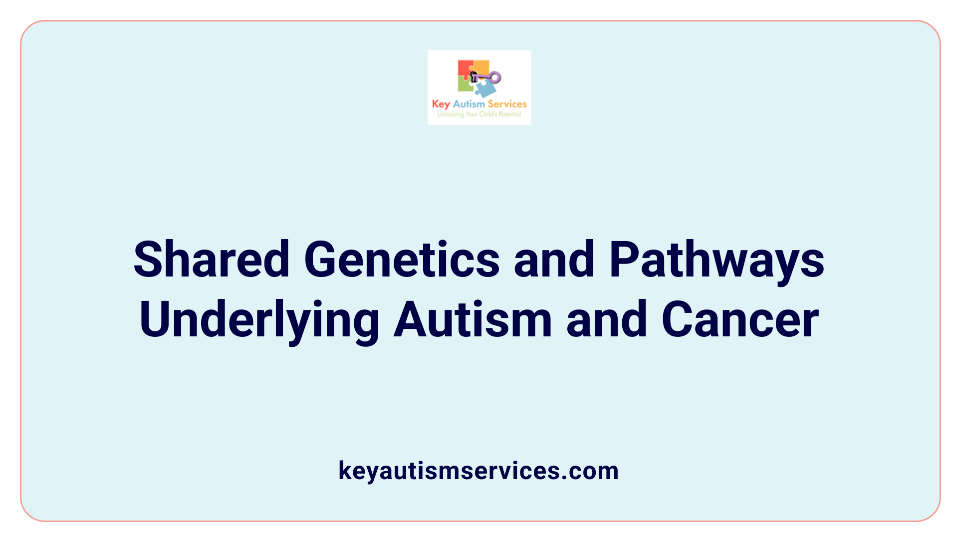 Shared Genetics and Pathways Underlying Autism and Cancer