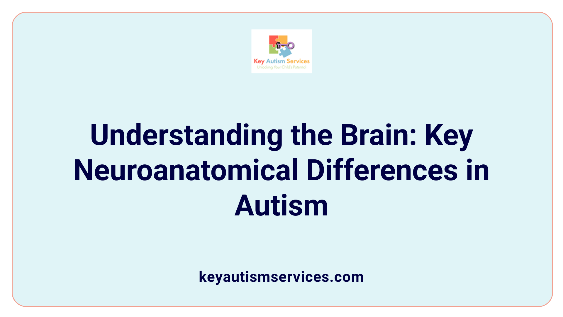 Understanding the Brain: Key Neuroanatomical Differences in Autism