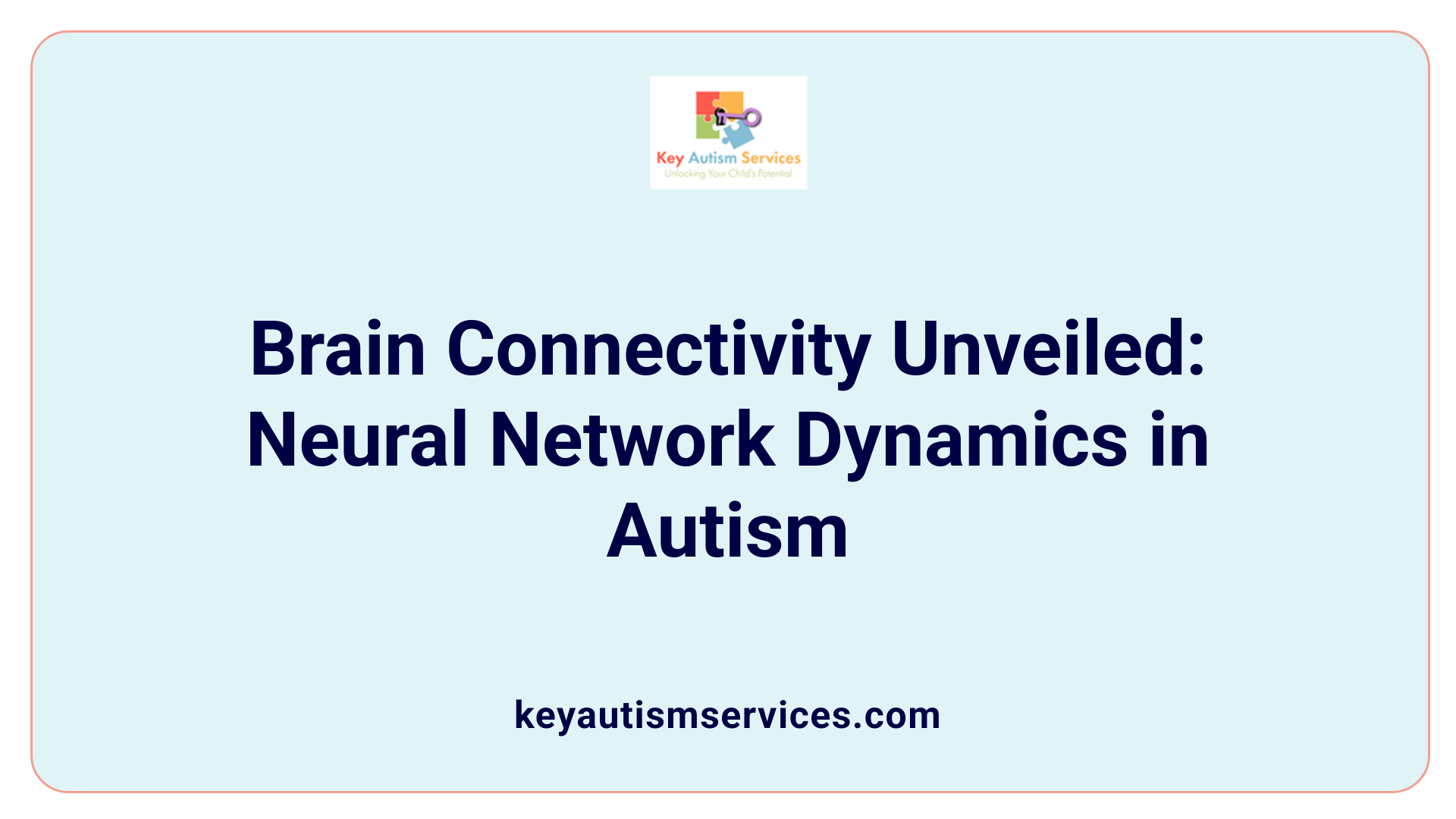 Brain Connectivity Unveiled: Neural Network Dynamics in Autism