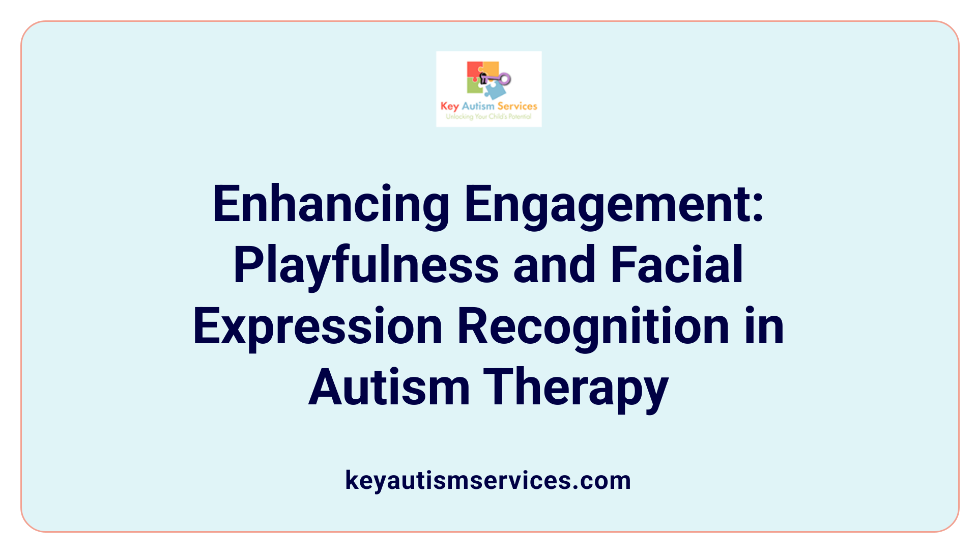 Enhancing Engagement: Playfulness and Facial Expression Recognition in Autism Therapy