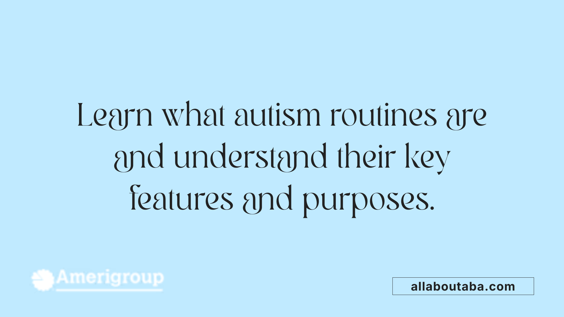 Learn what autism routines are and understand their key features and purposes.
