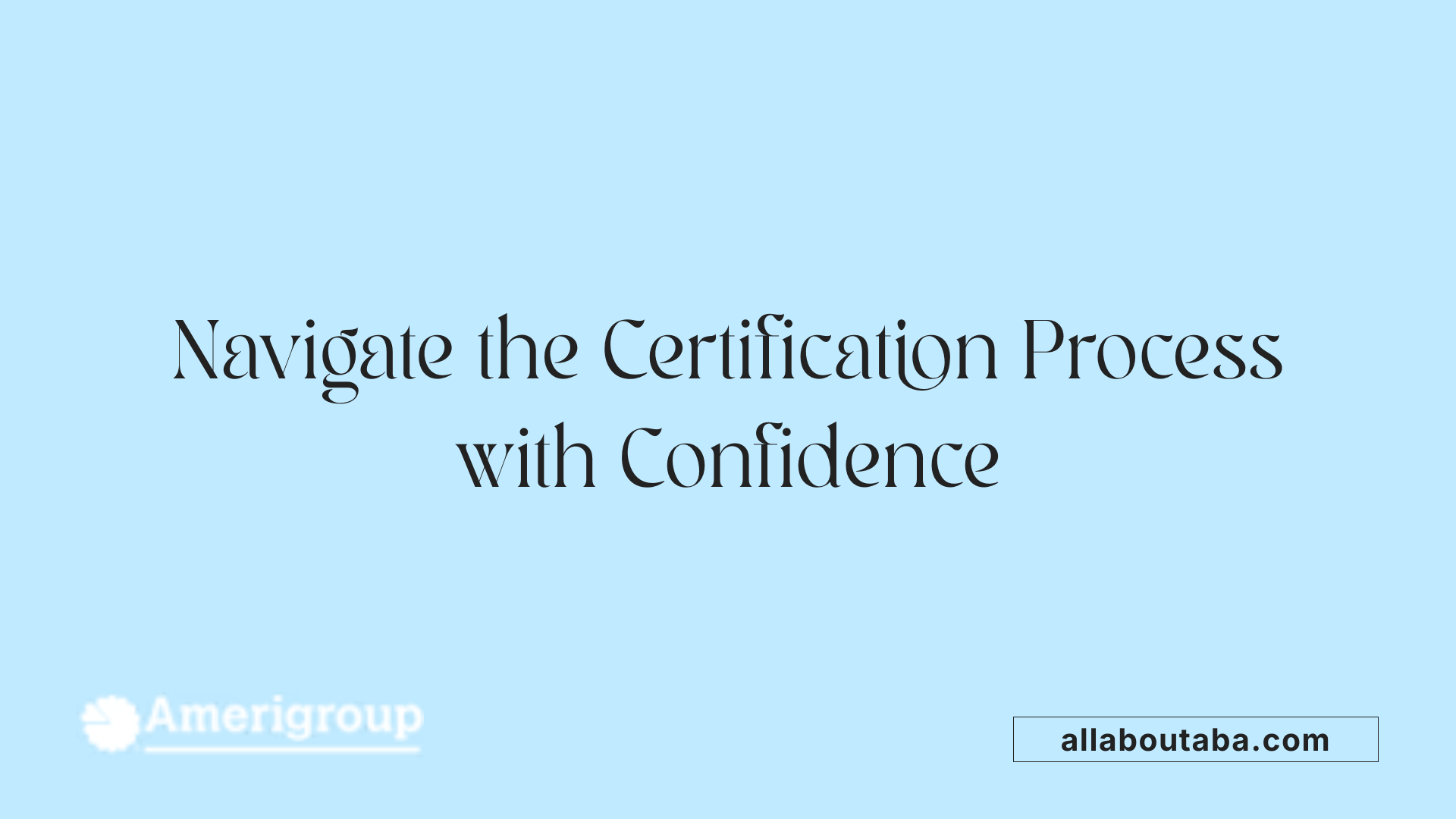 Navigate the Certification Process with Confidence